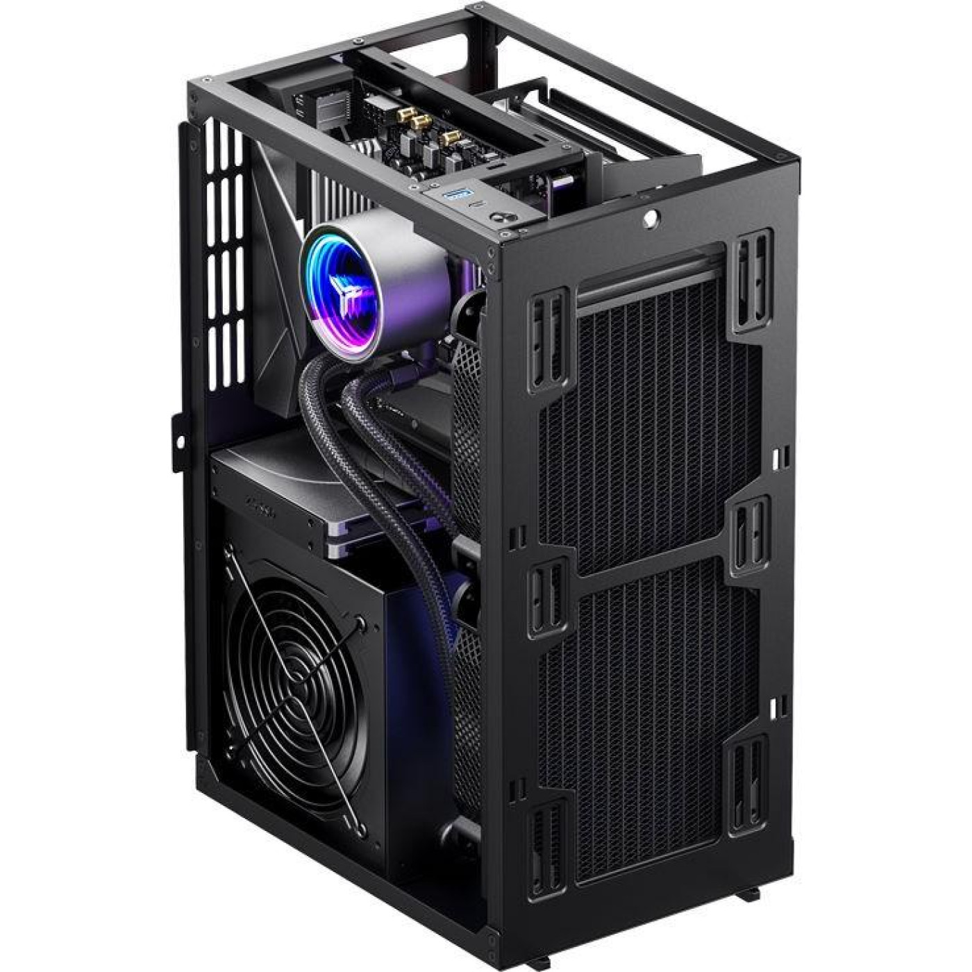 Корпус Jonsbo VR3 Aluminum Black (VR3 Black) Без БП