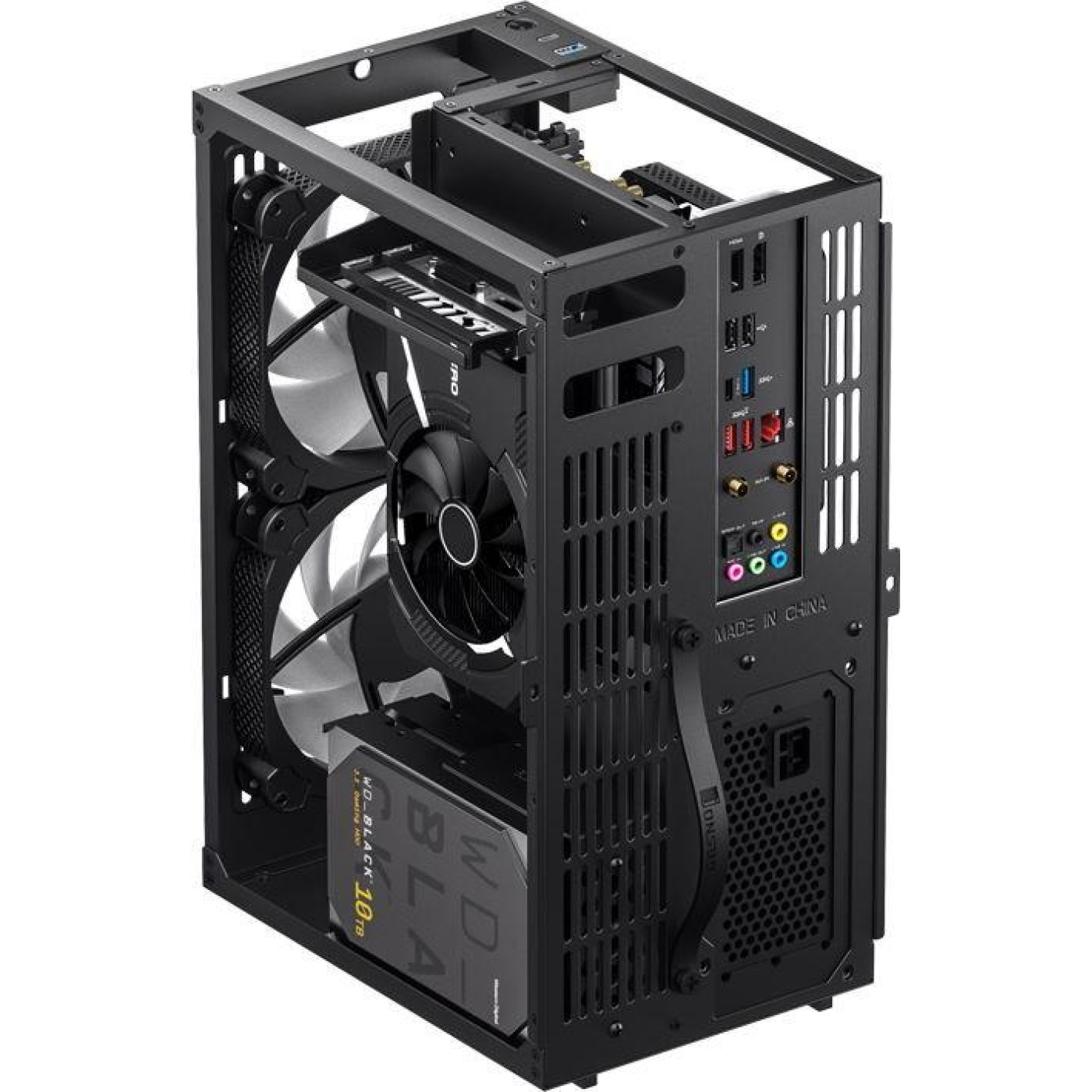 Корпус Jonsbo VR3 Aluminum Black (VR3 Black) Без БП