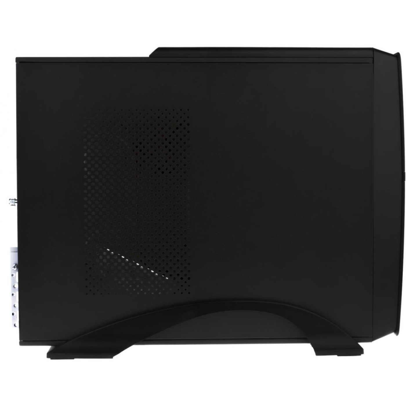 Корпус LogicPower S608 BK 400W Slim, 8см, 2хUSB2.0, Black LP6632 400 Вт