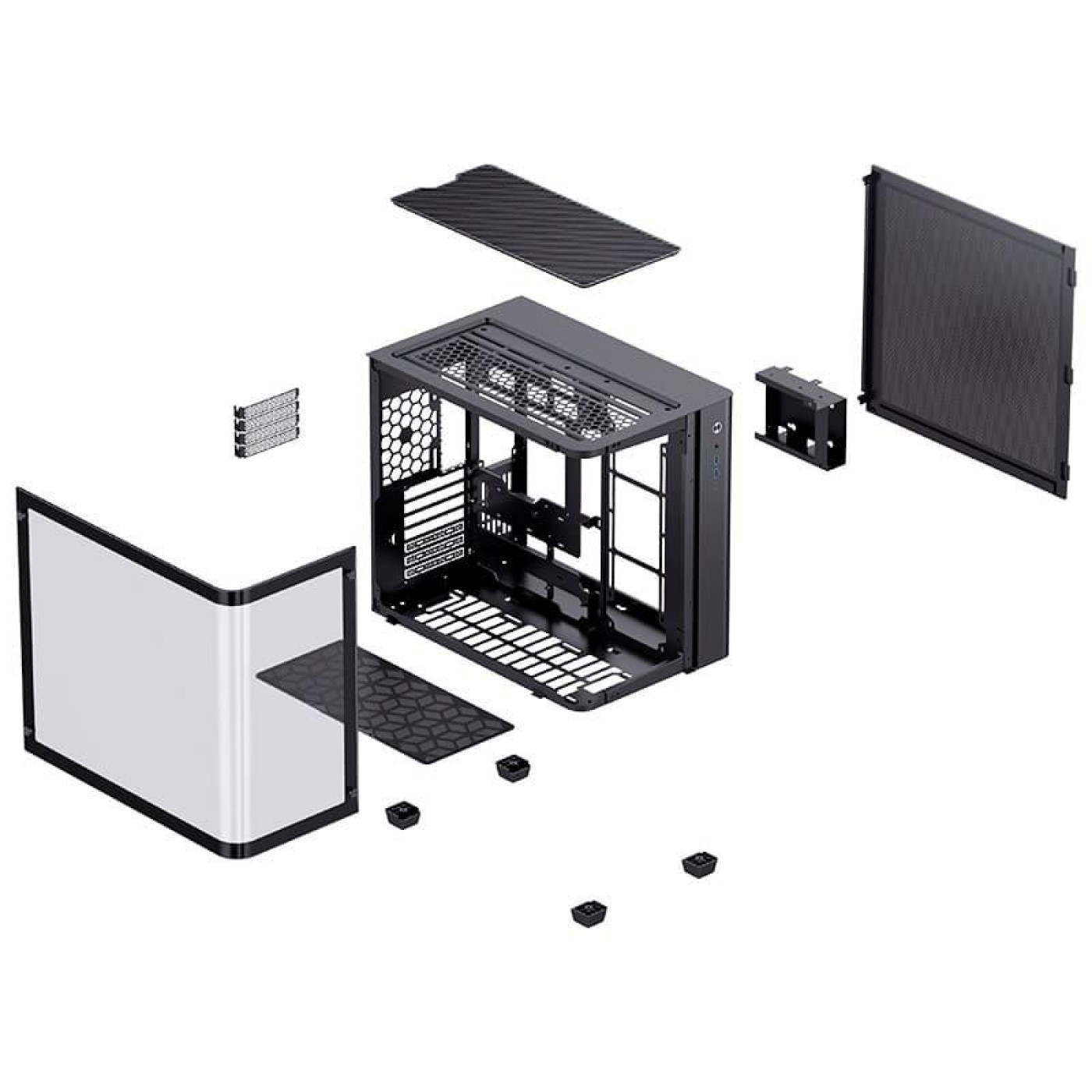 Корпус Jonsbo TK-3 Black (TK-3 Black) Без БП