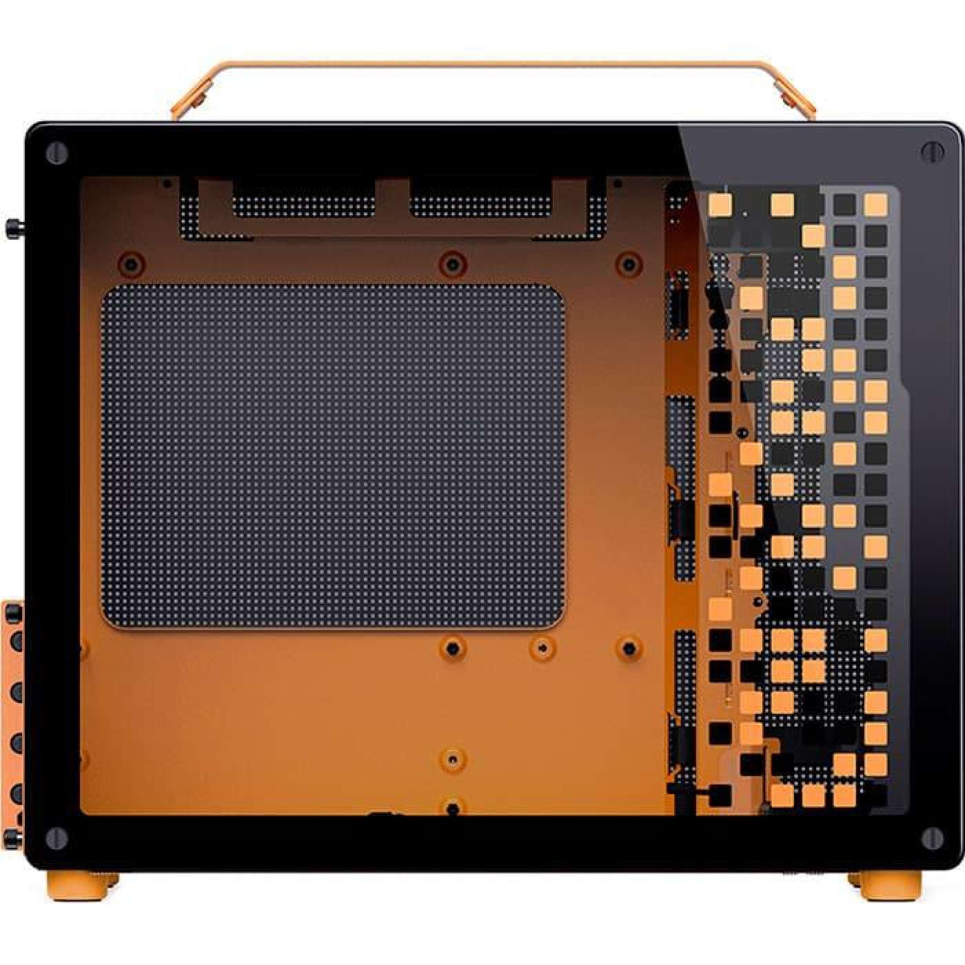 Корпус Jonsbo Z20 Black-Orange (Z20 Black-Orange) Без БП