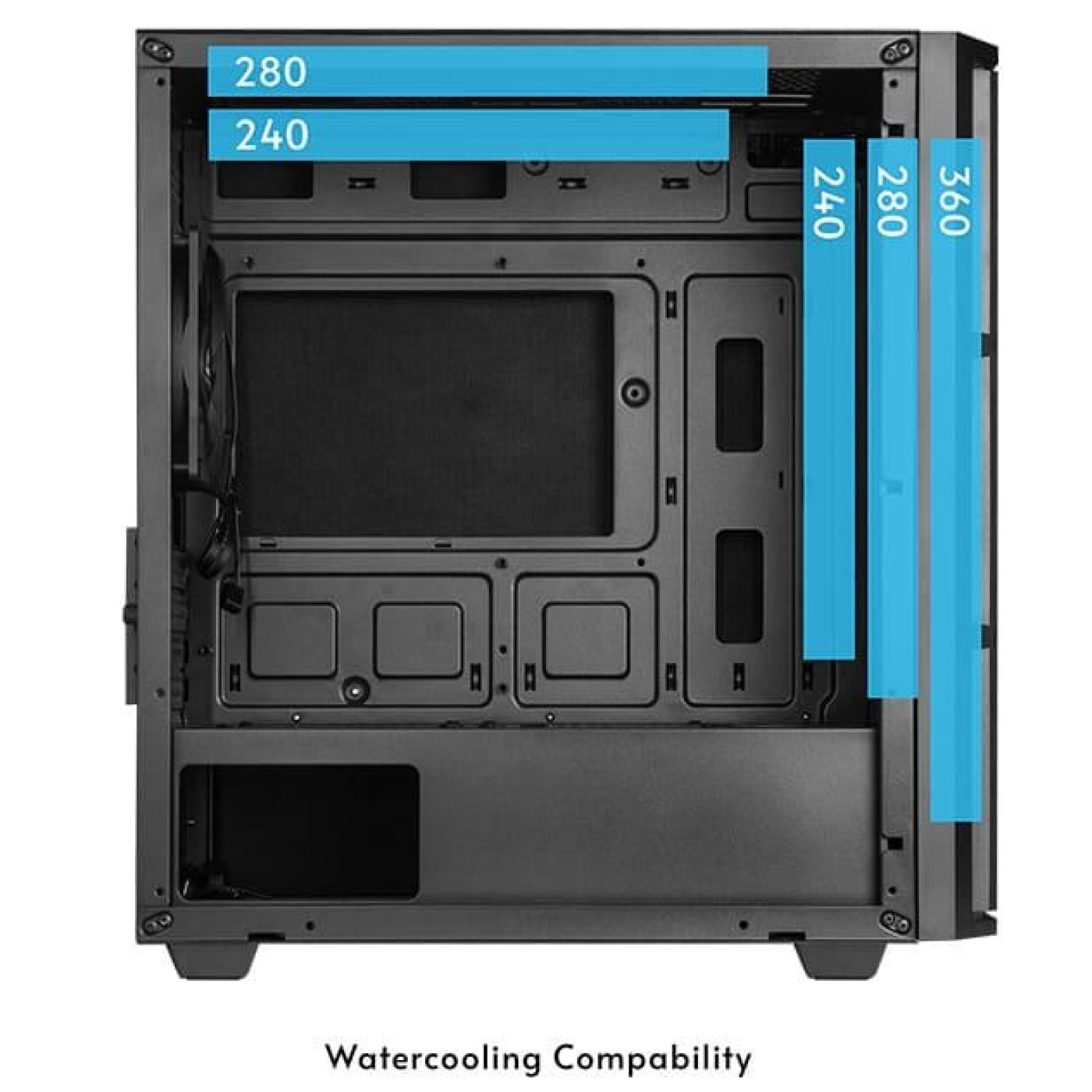 Корпус Chieftec PRO MINI (AZ-01B-OP) Без БП