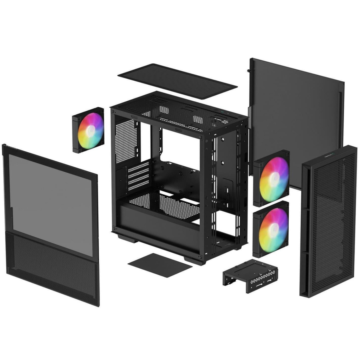 Корпус Deepcool CH360 (R-CH360-BKAPE3-G-1) Без БП U1