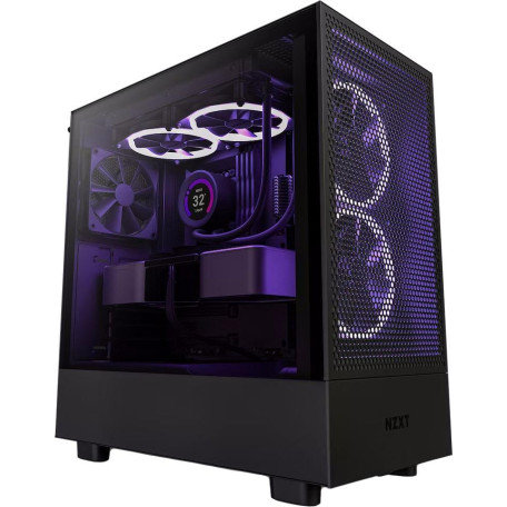 Корпус NZXT H5 Flow Tempered Glass без БП Black (CC-H51FB-01) Б/в,U1