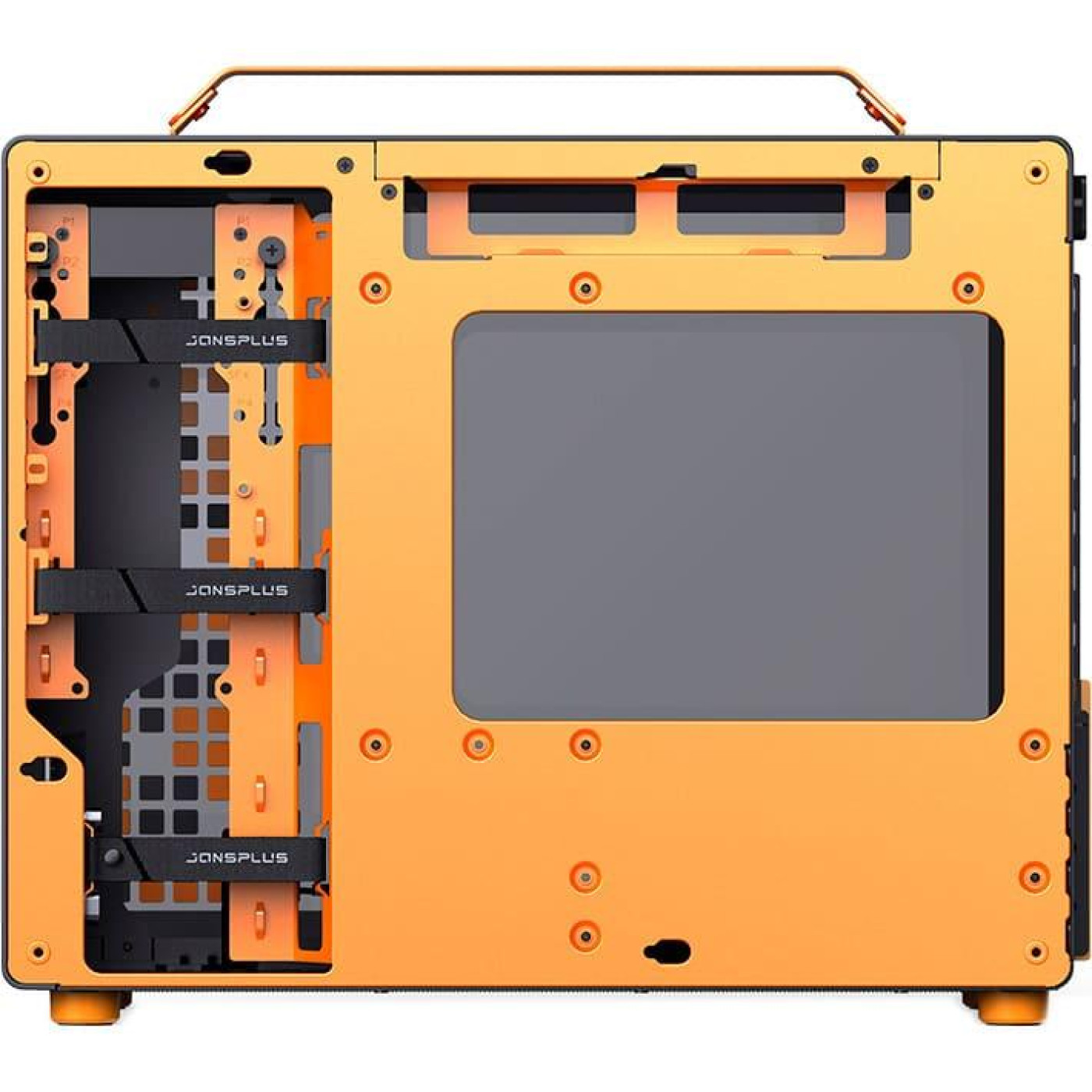 Корпус Jonsbo Z20 Black-Orange (Z20 Black-Orange) Без БП
