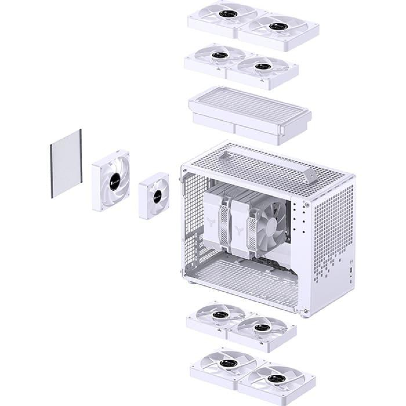 Корпус Jonsbo Z20 White (Z20 White) Без БП