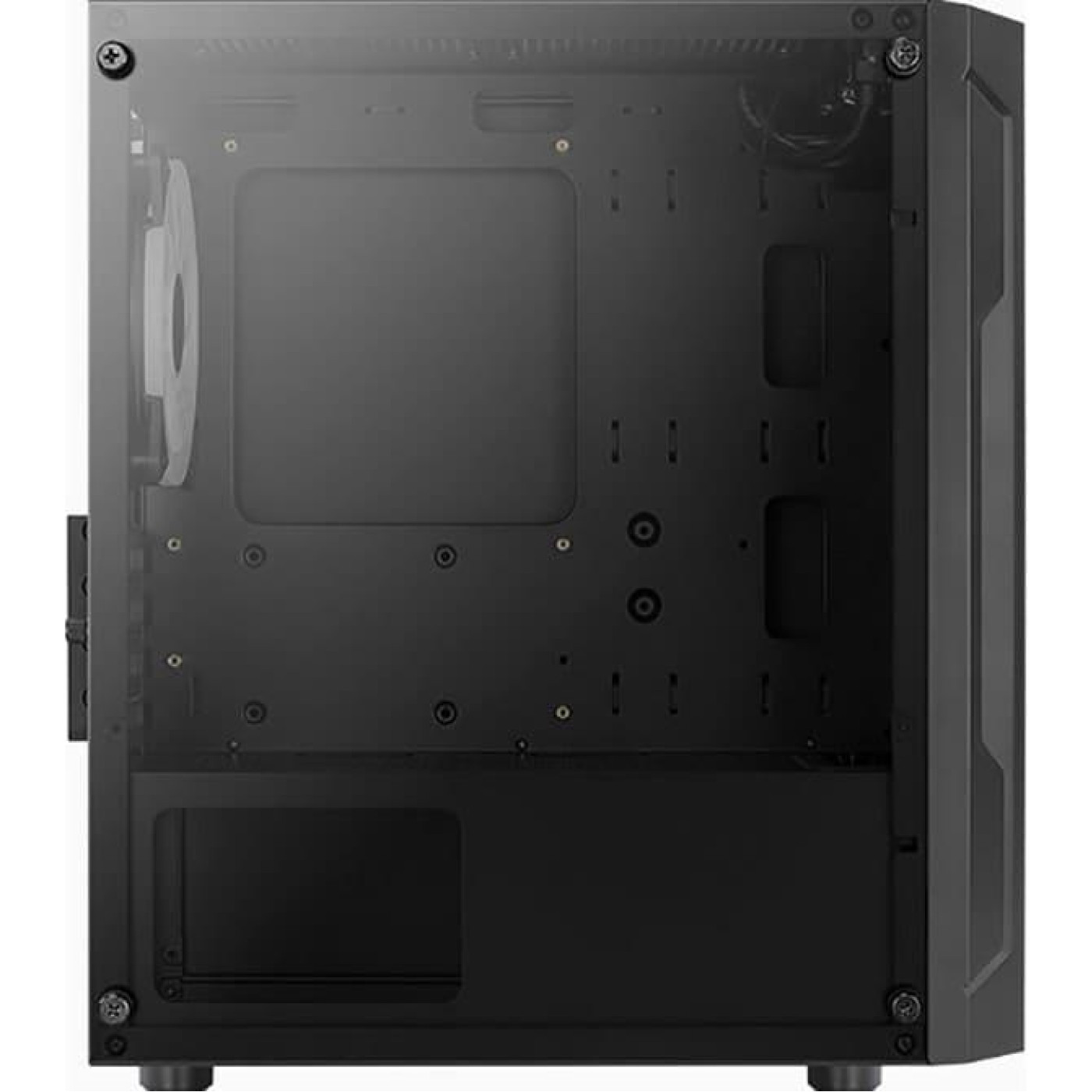 Корпус Aerocool Trinity Mini-G-BK-v2 Black без БП (ACCS-PV32033.11)
