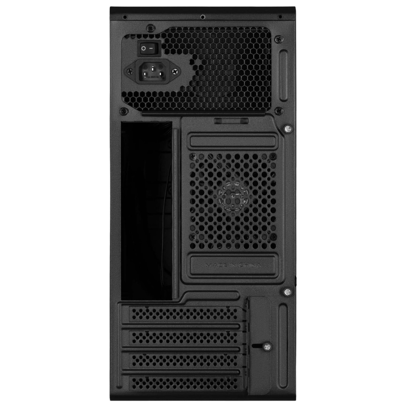 Корпус 2E Credo V200B Black без БП (2E-V200B)