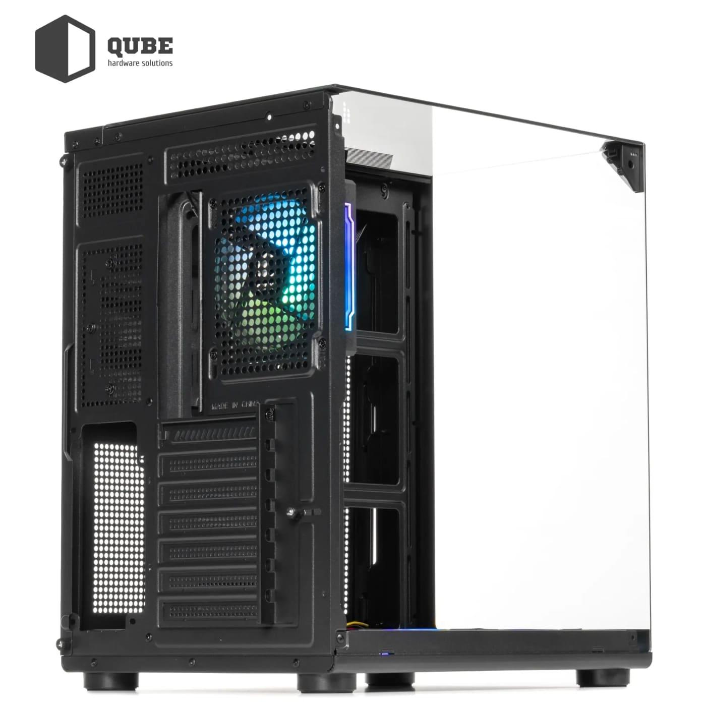 Корпус QUBE AQUARIUM ARGB Black (AQUARIUM_GBNU3) Без БП