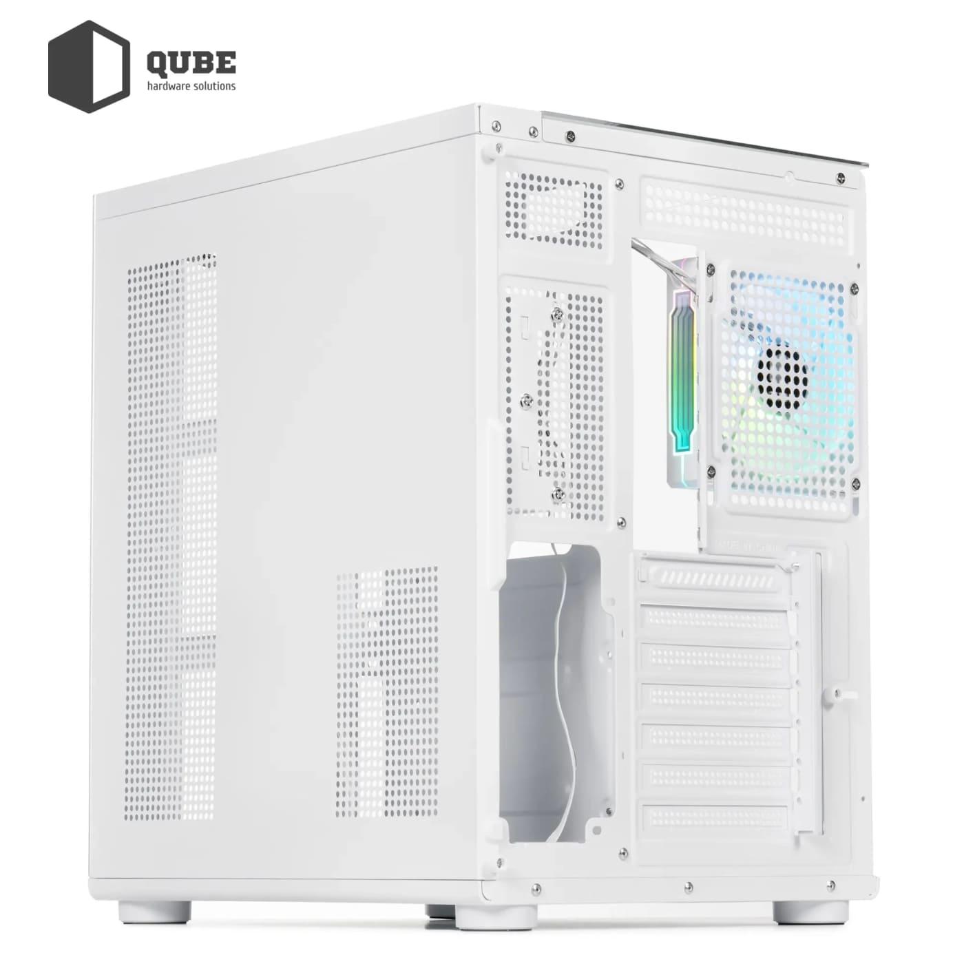 Корпус QUBE AQUARIUM ARGB WHITE (AQUARIUM_GWNU3) Без БП