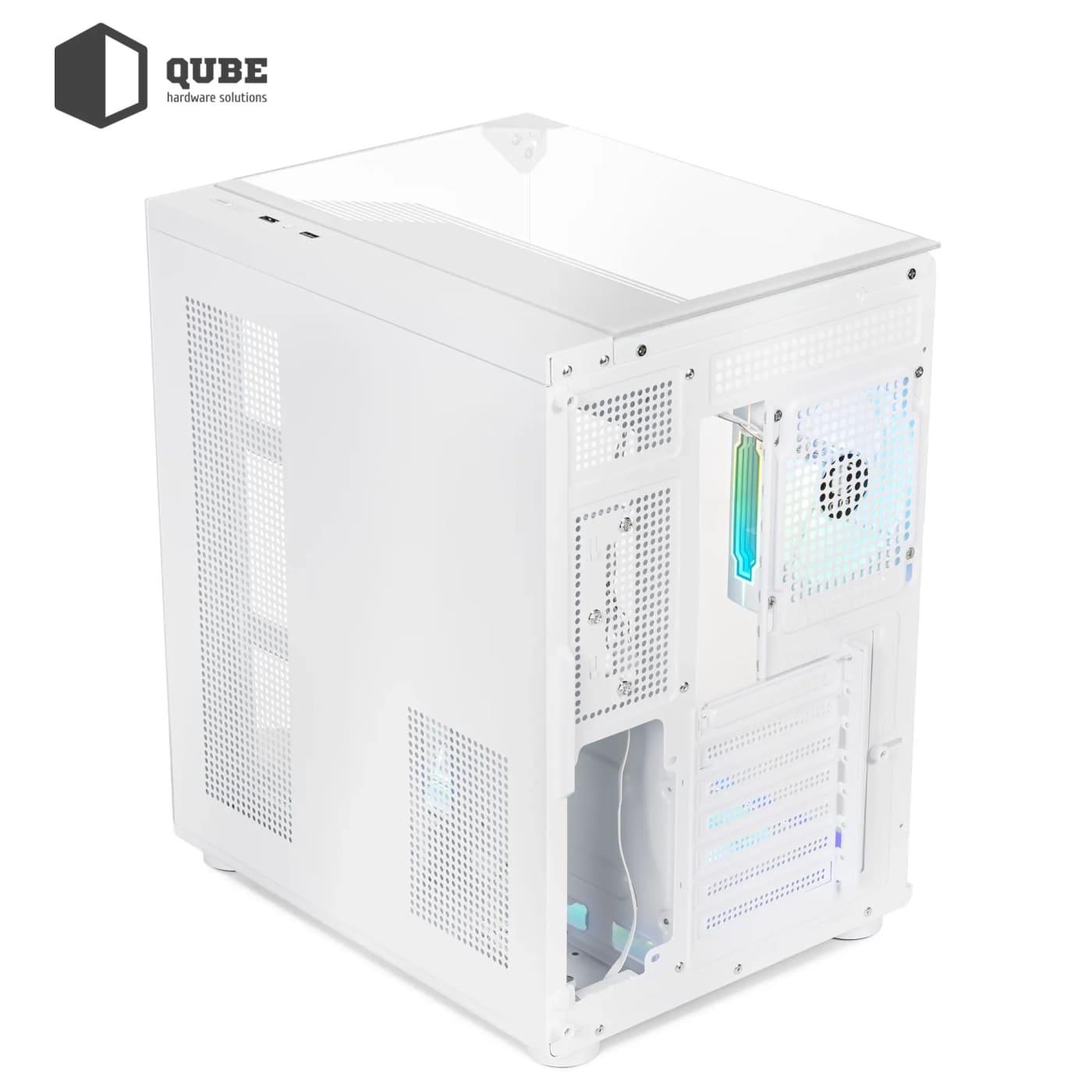 Корпус QUBE AQUARIUM ARGB WHITE (AQUARIUM_GWNU3) Без БП