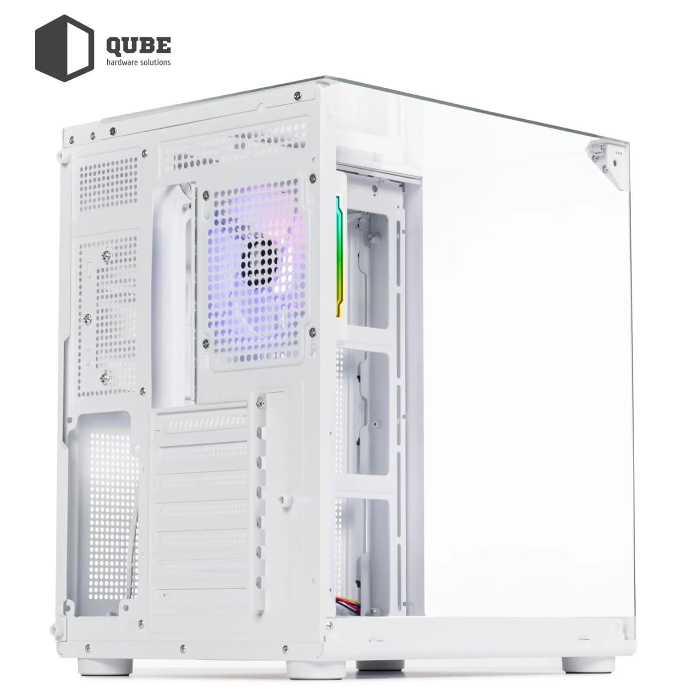 Корпус QUBE AQUARIUM ARGB WHITE (AQUARIUM_GWNU3) Без БП
