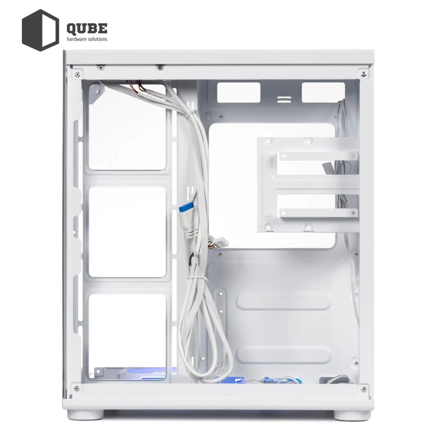 Корпус QUBE AQUARIUM ARGB WHITE (AQUARIUM_GWNU3) Без БП