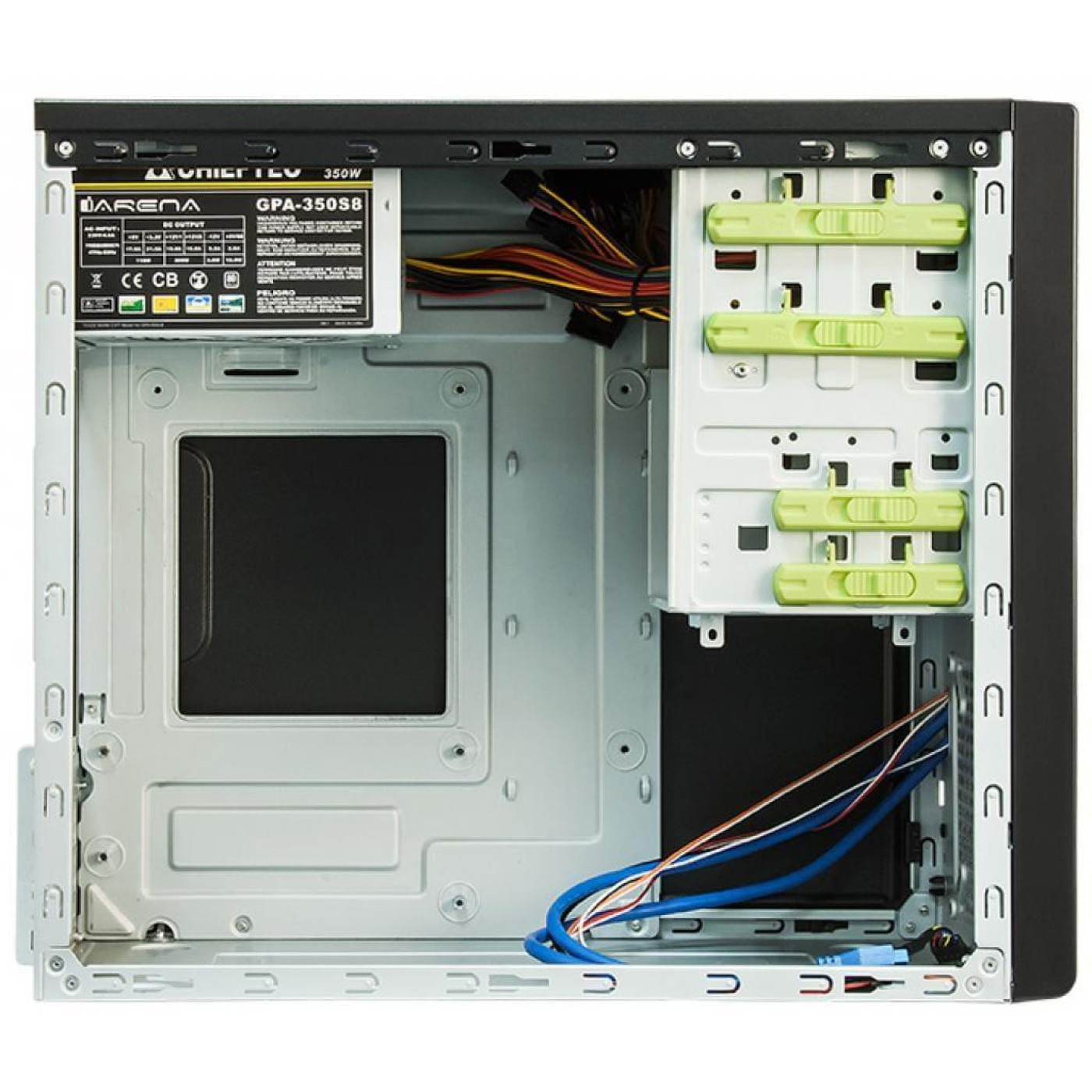 Корпус Chieftec Libra XT-01B-OP (XT-01B-OP) Без БП