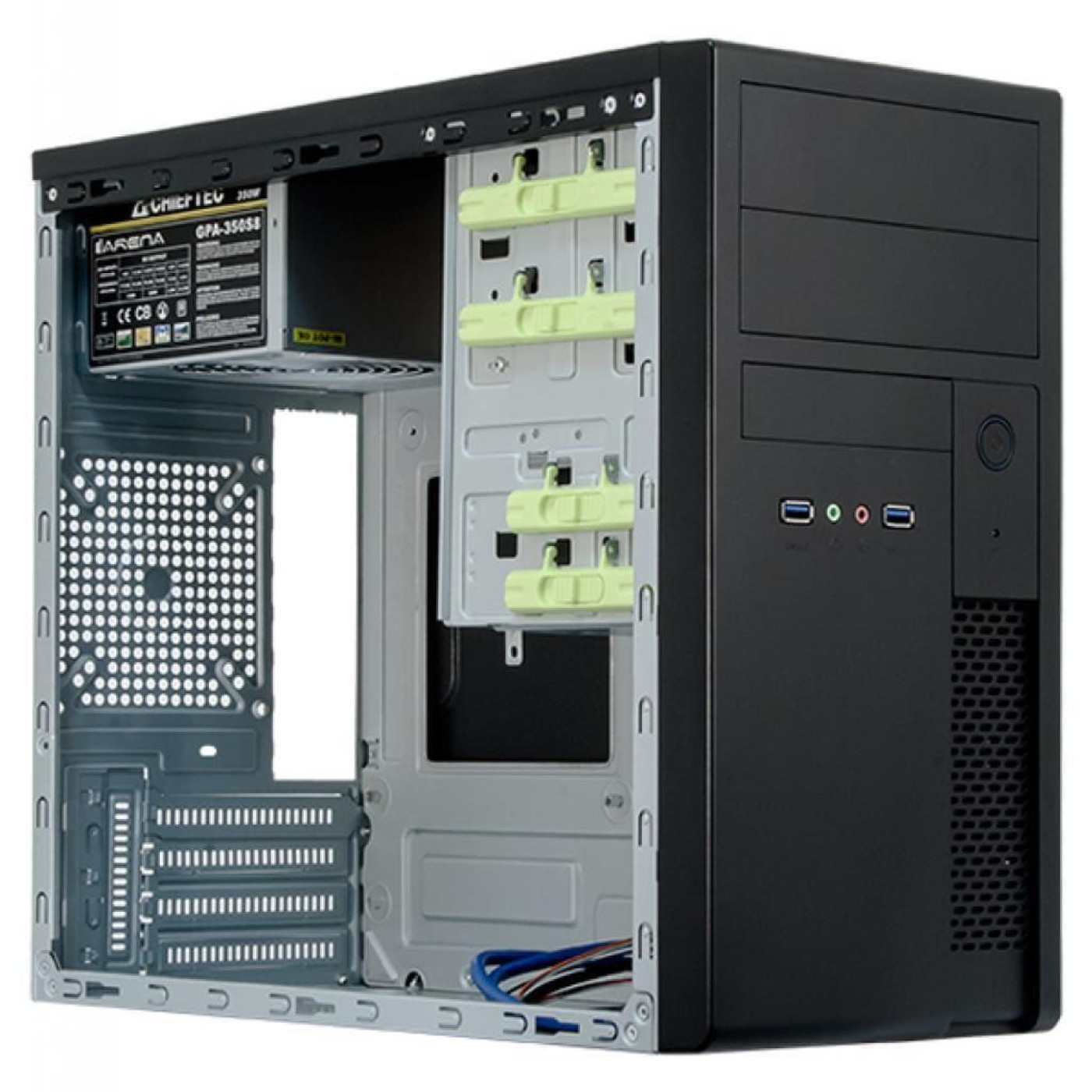 Корпус Chieftec Libra XT-01B-OP (XT-01B-OP) Без БП