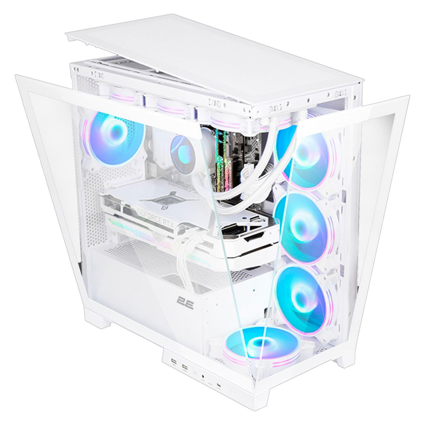 Корпус 2E GAMING FANTOM GK701W (2E-GK701W)