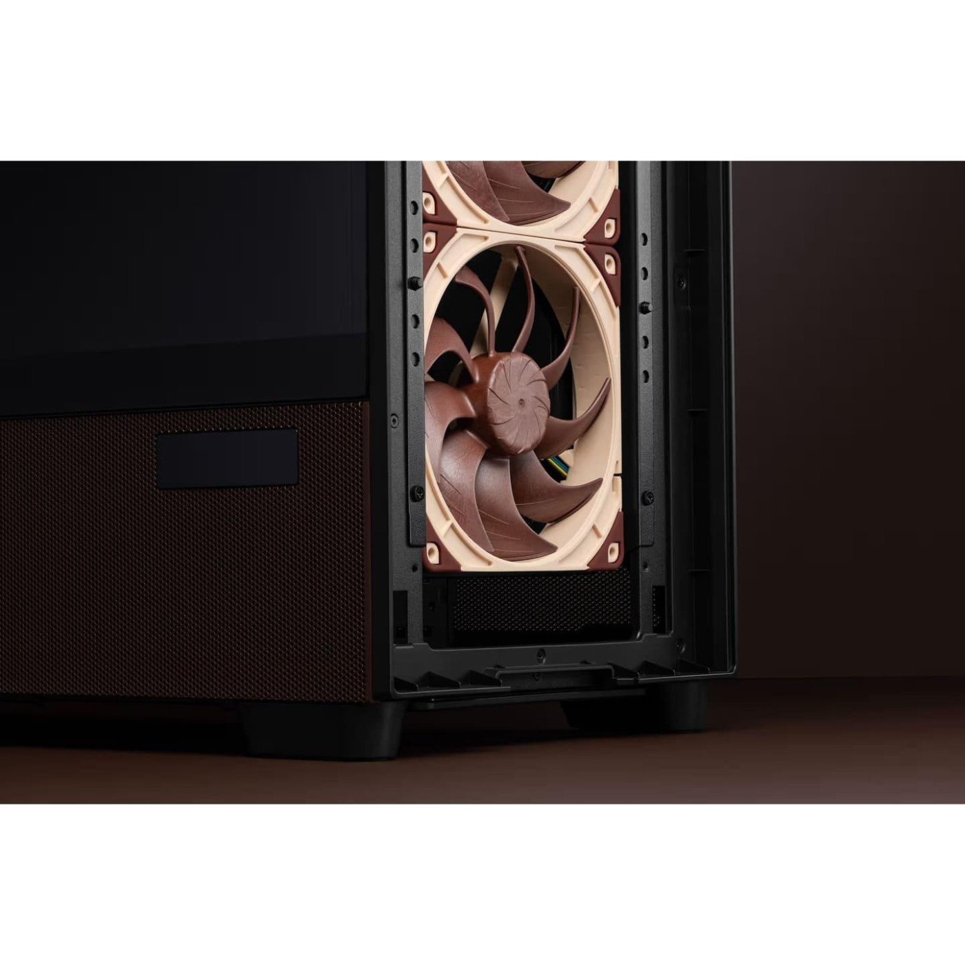 Корпус Frontier Antec Flux Pro Noctua Edition Tempered Glass без БЖ Black/Brown (Antec Flux Pro Noctua Edition) Без БП