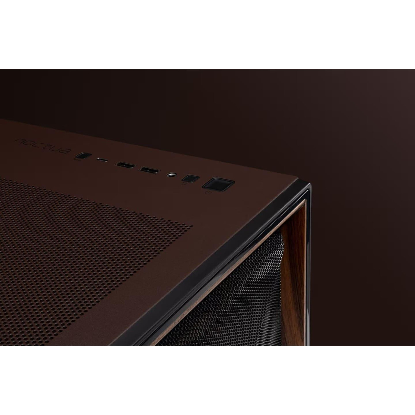 Корпус Frontier Antec Flux Pro Noctua Edition Tempered Glass без БЖ Black/Brown (Antec Flux Pro Noctua Edition) Без БП
