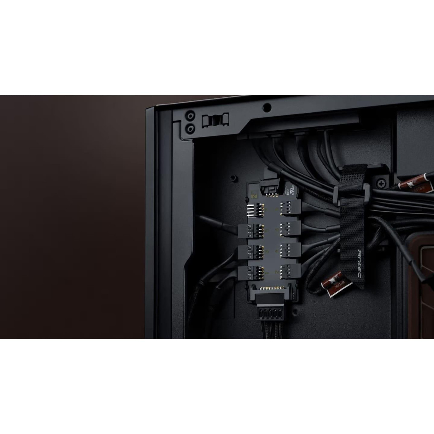 Корпус Frontier Antec Flux Pro Noctua Edition Tempered Glass без БЖ Black/Brown (Antec Flux Pro Noctua Edition) Без БП