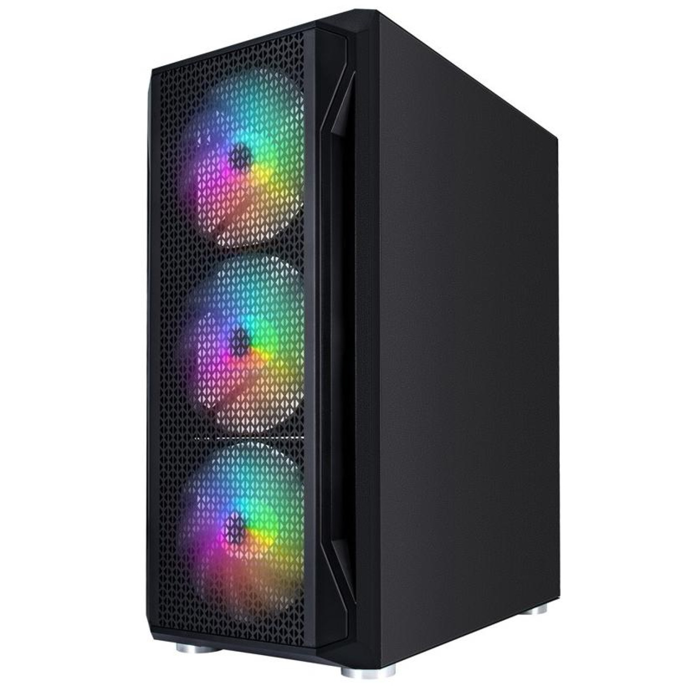 Корпус 1stPlayer X5-BK-4F1-PS-600FK-EU Black 600W (X5-BK-4F1-PS-600FK-EU) 600 Вт