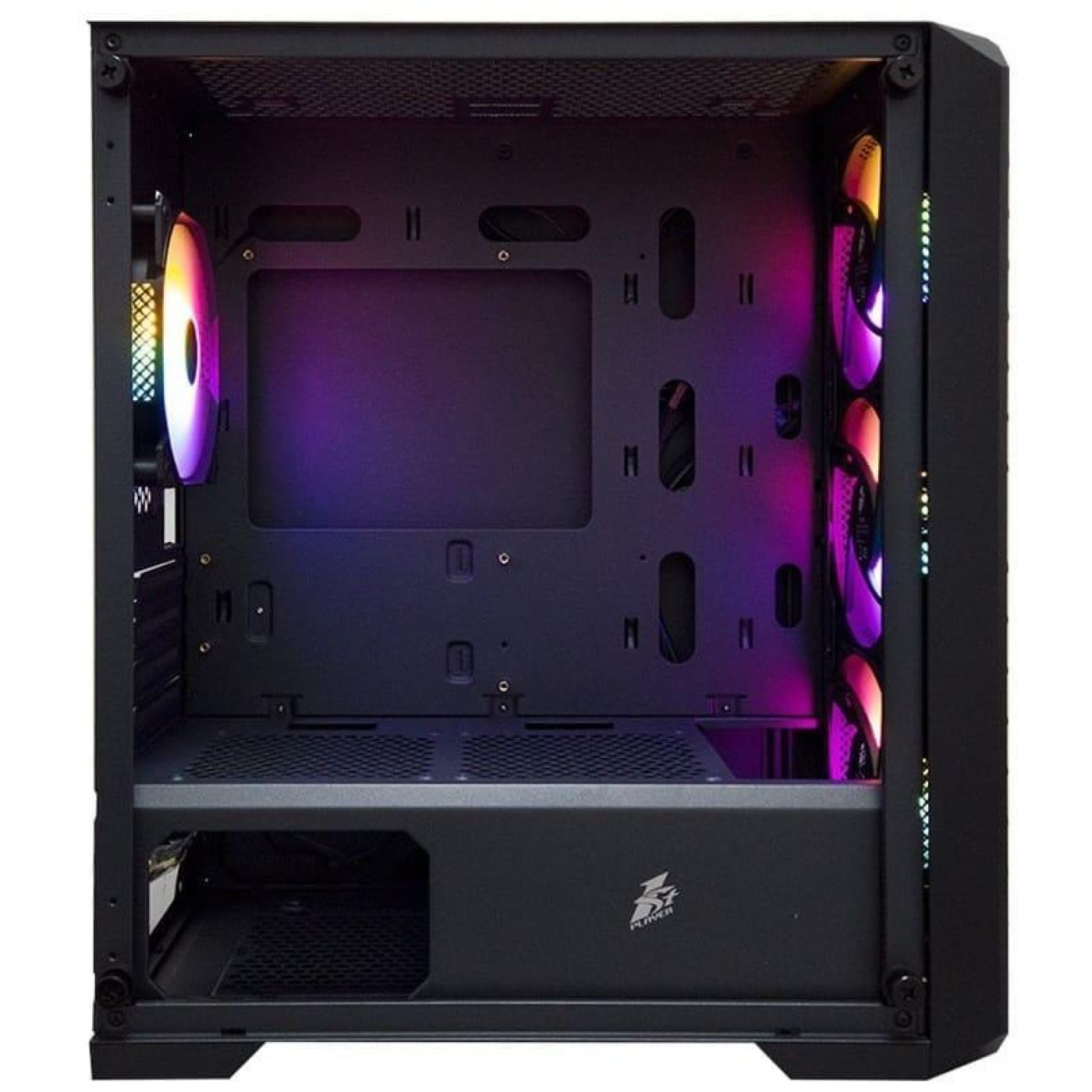 Корпус 1stPlayer T5-4F1-BK Black (T5-4F1-BK) Б/в