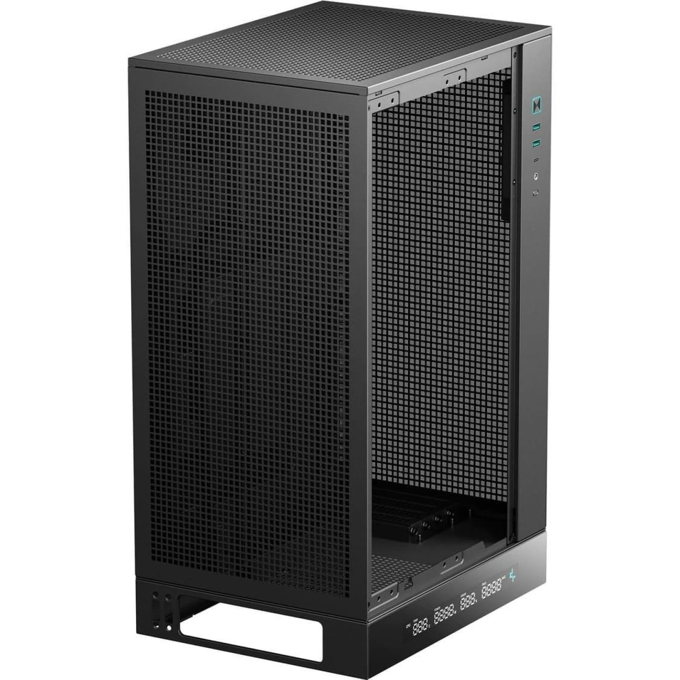Корпус Deepcool CH270 Digital Без БП Black (R-CH270-BKNDM0-G-1)