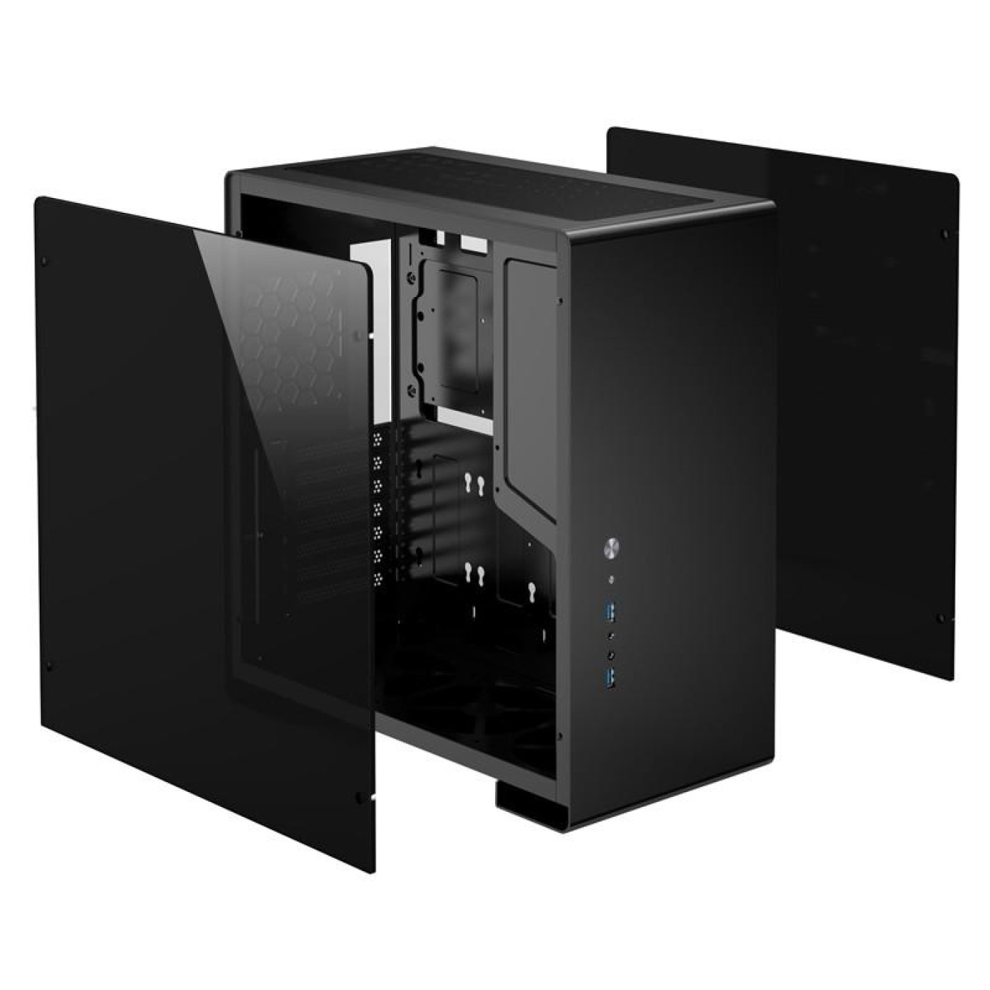 Корпус Jonsbo U5 Aluminum Black (U5 Black)