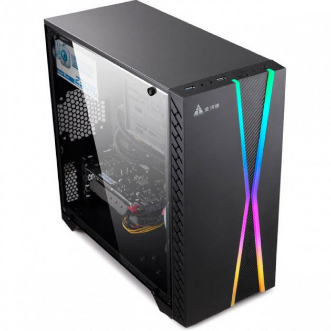 Корпус Golden Field M8B Black 500W (M8B) 500 Вт