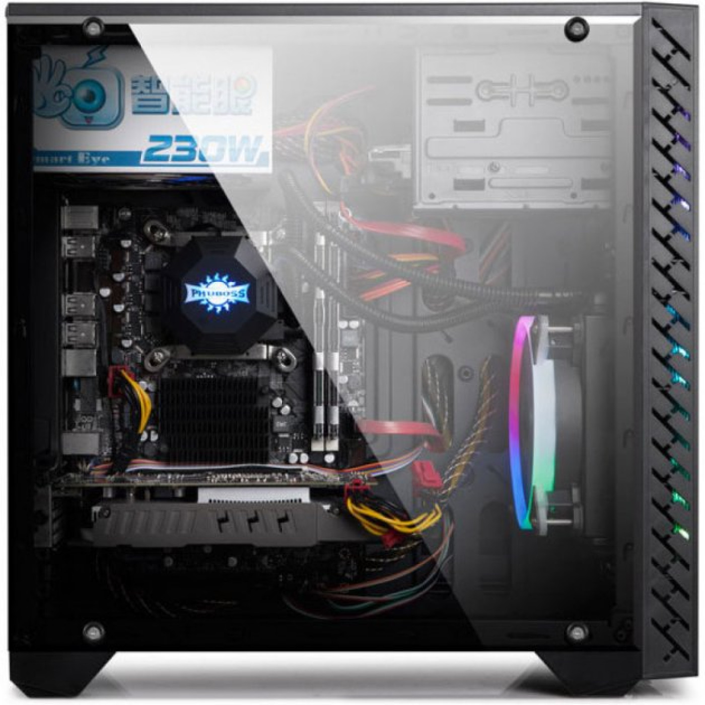 Корпус Golden Field M8B Black 500W (M8B) 500 Вт