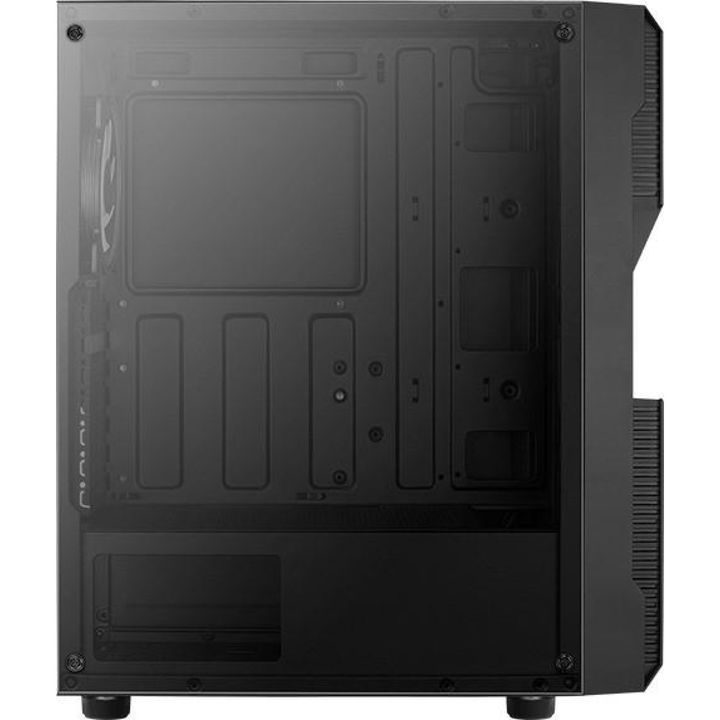 Корпус Aerocool Menace Saturn FRGB Black (MENACE FRGB-G-BK-V1) Без БП Б/у