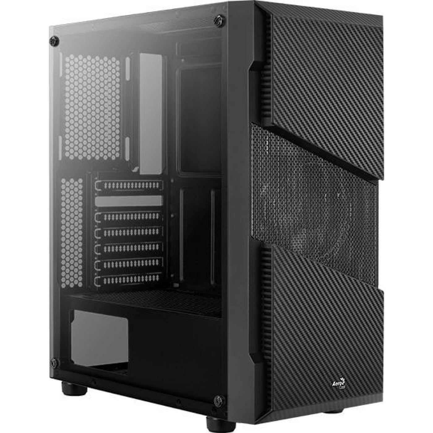 Корпус Aerocool Menace Saturn FRGB Black (MENACE FRGB-G-BK-V1) Без БП Б/у