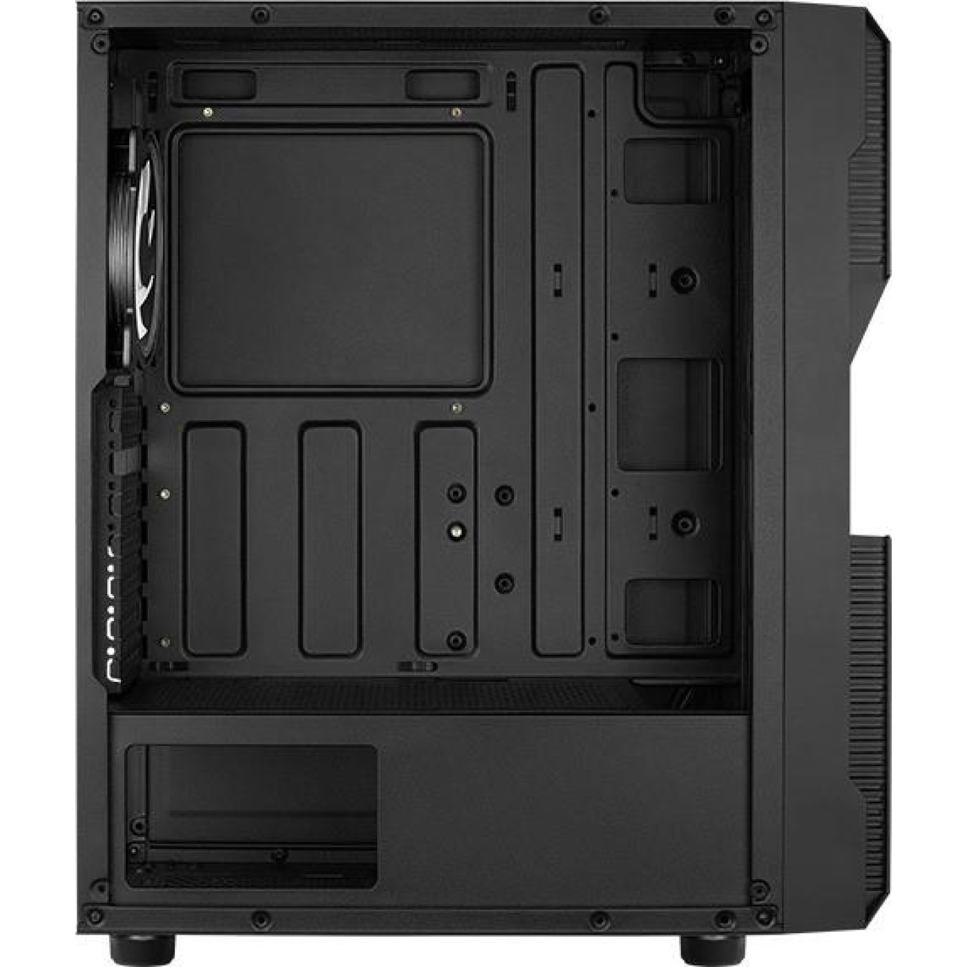 Корпус Aerocool Menace Saturn FRGB Black (MENACE FRGB-G-BK-V1) Без БП Б/у