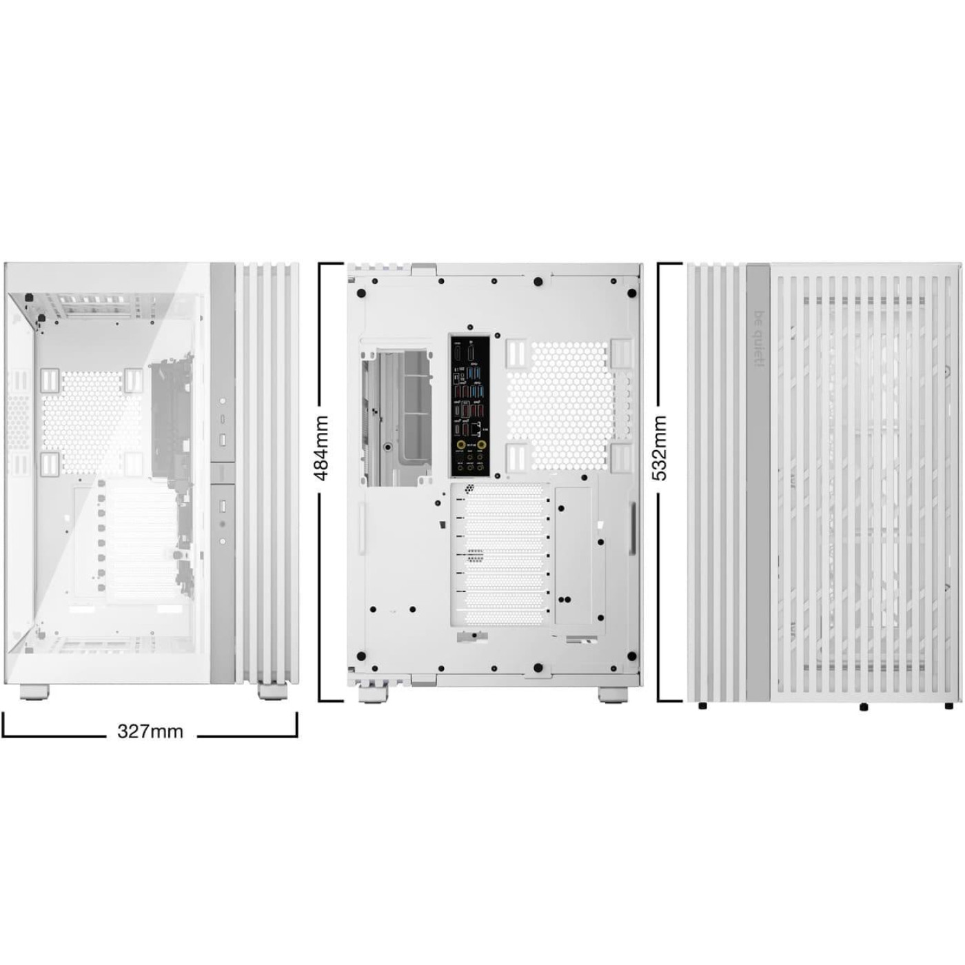 Корпус Be quiet! LIGHT BASE 900 DX White (BGW70) Без БП