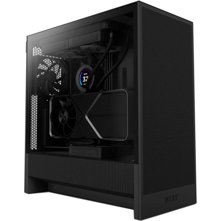 Корпус NZXT H5 Flow без БП Black (CC-H52FB-01)