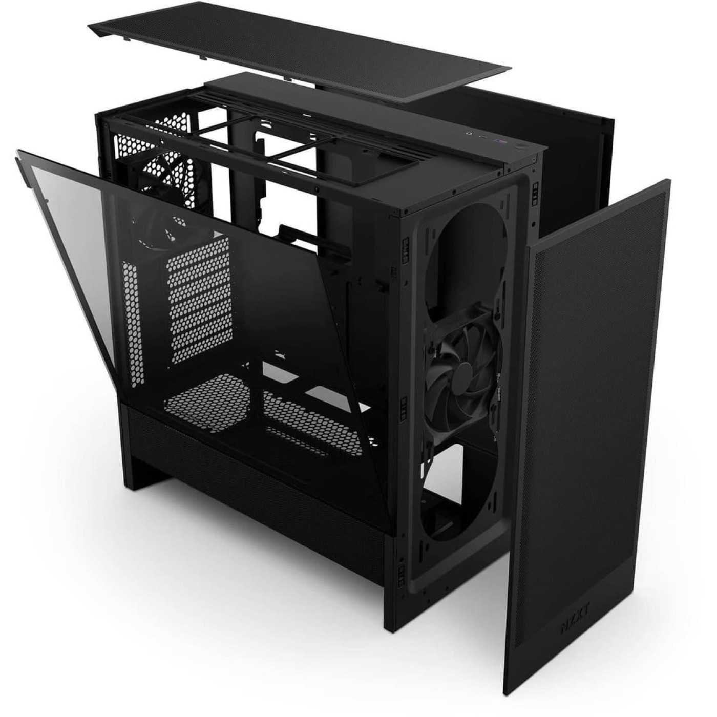 Корпус NZXT H5 Flow без БП Black (CC-H52FB-01)