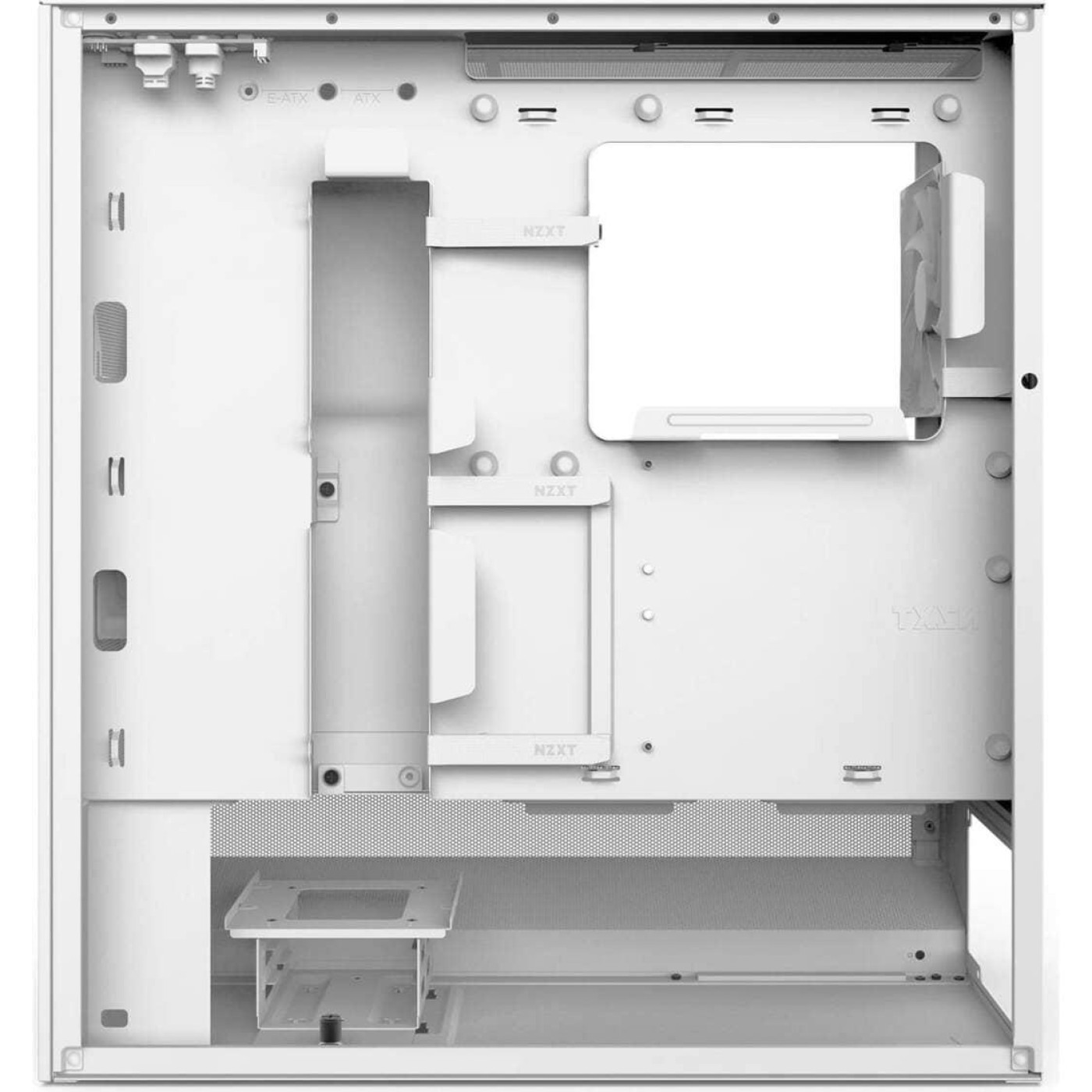 Корпус NZXT H5 Flow без БП White (CC-H52FW-01)
