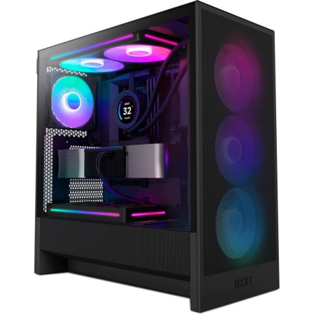 Корпус NZXT H5 Flow RGB без БЖ Black (CC-H52FB-R1)