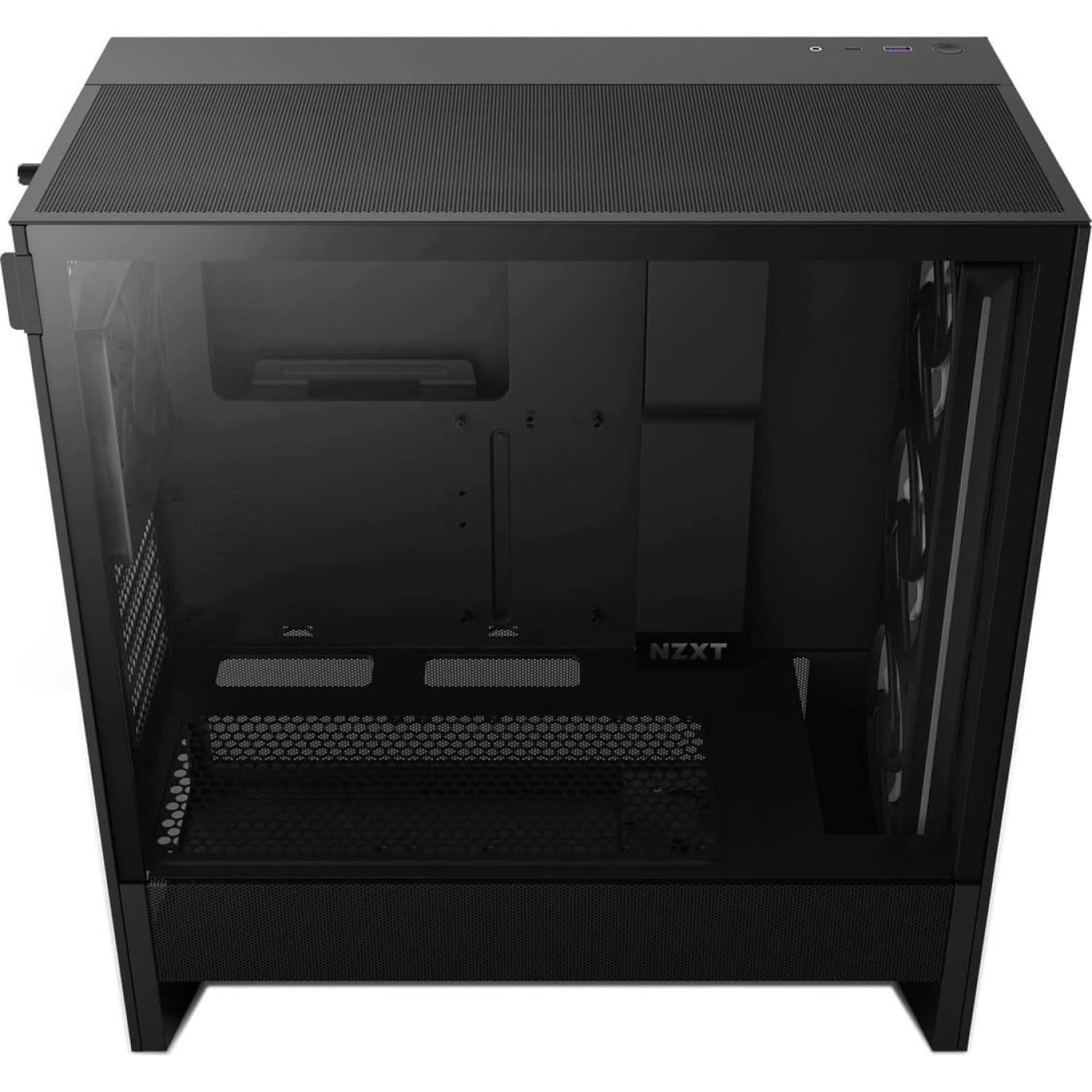 Корпус NZXT H5 Flow RGB без БЖ Black (CC-H52FB-R1)