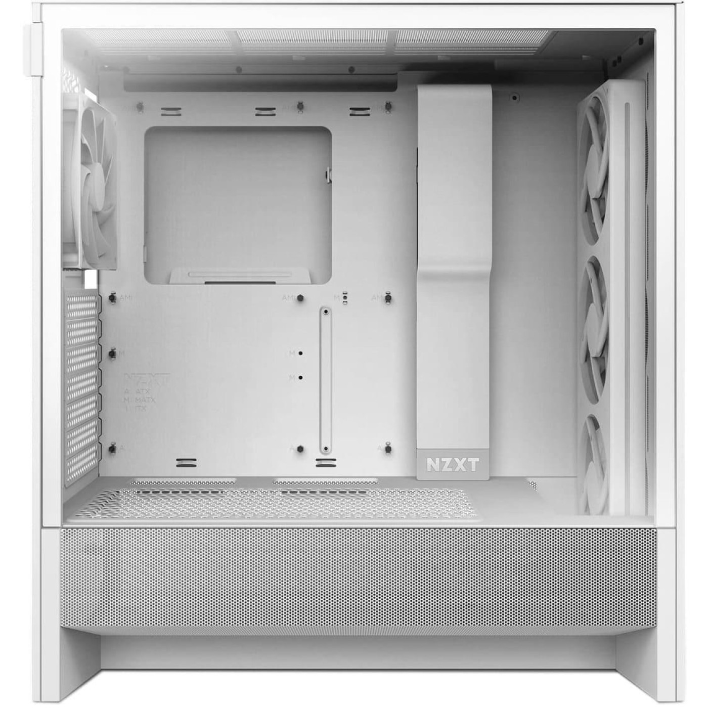 Корпус NZXT H5 Flow RGB без БЖ White (CC-H52FW-R1)