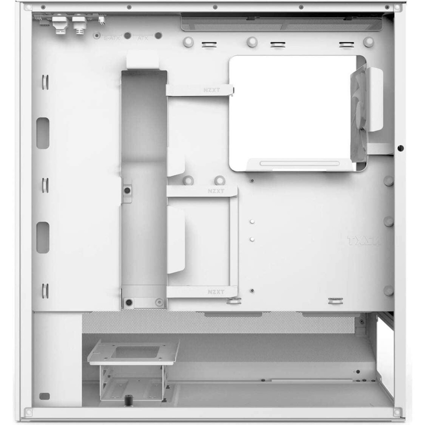 Корпус NZXT H5 Flow RGB без БЖ White (CC-H52FW-R1)