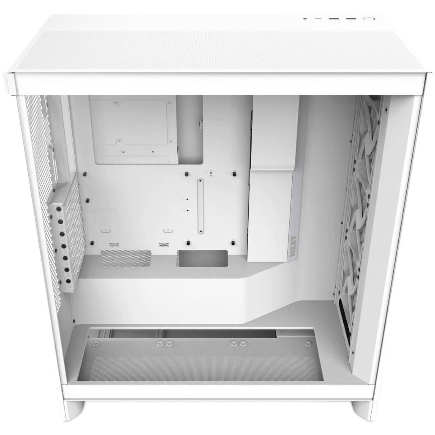 Корпус NZXT H7 Flow White (CM-H72FW-01) Без БП