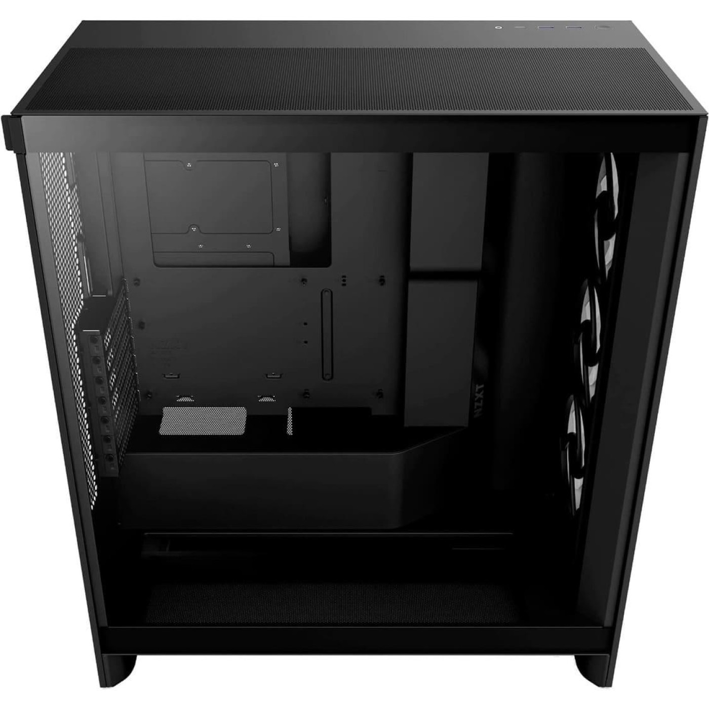 Корпус NZXT H7 Flow RGB Black (CM-H72FB-R1) Без БП