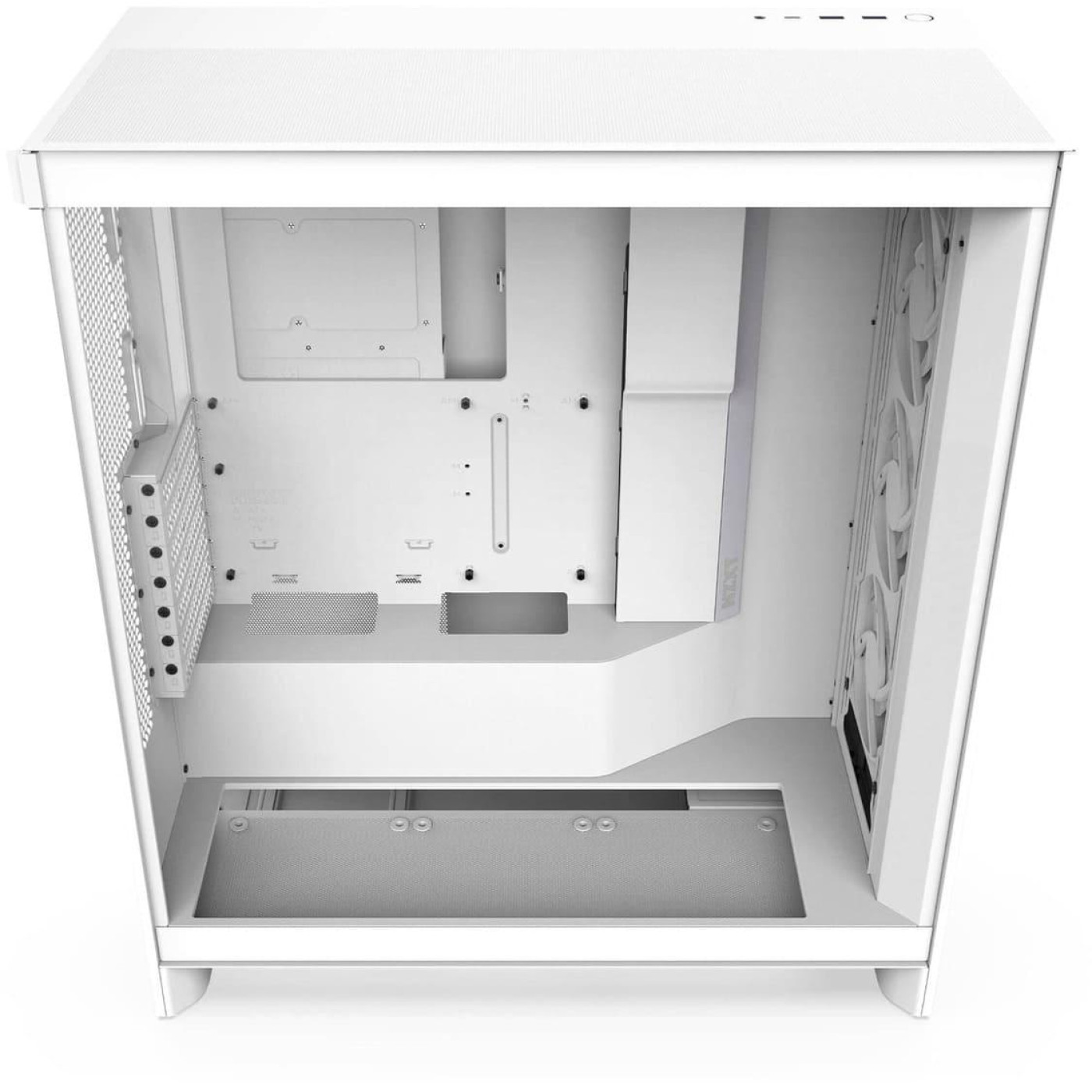 Корпус NZXT H7 Flow RGB White (CM-H72FW-R1) Без БП
