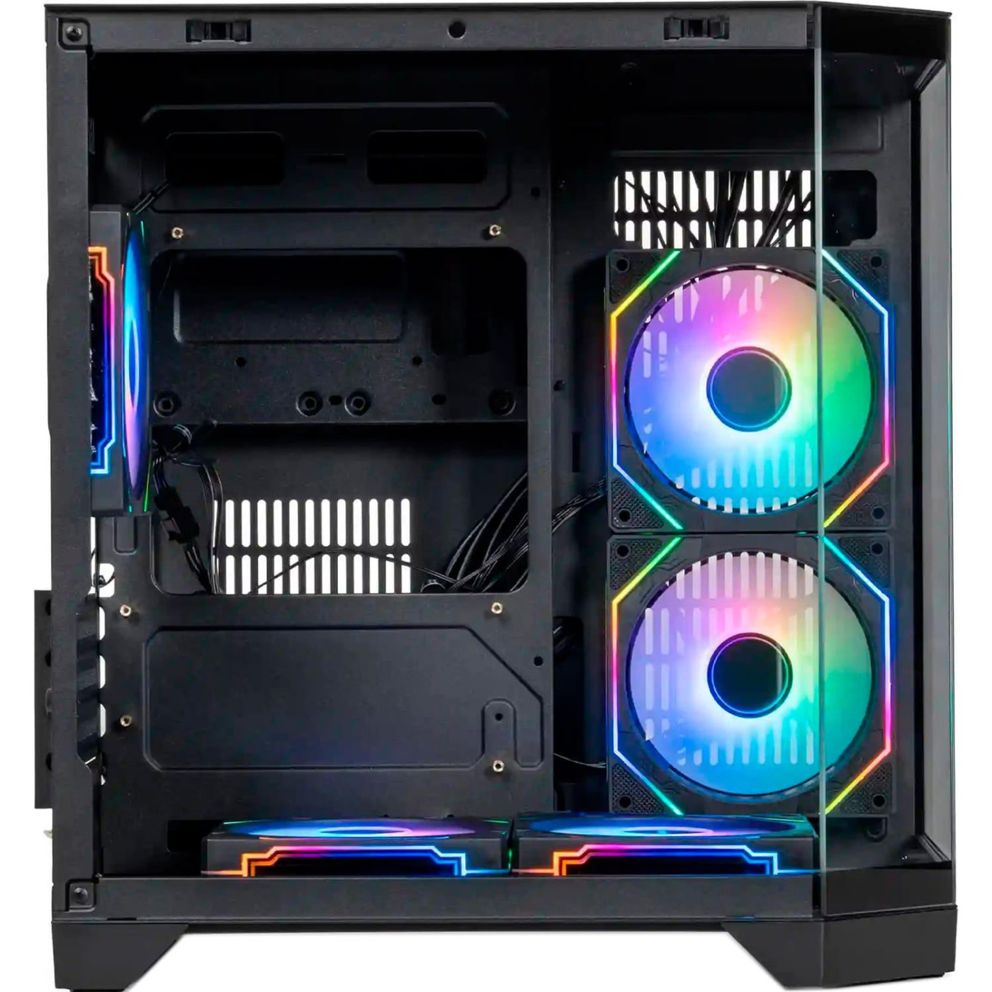 Корпус QUBE CRYSTAL ARGB Black (CRYSTAL_GBNU3) Без БП