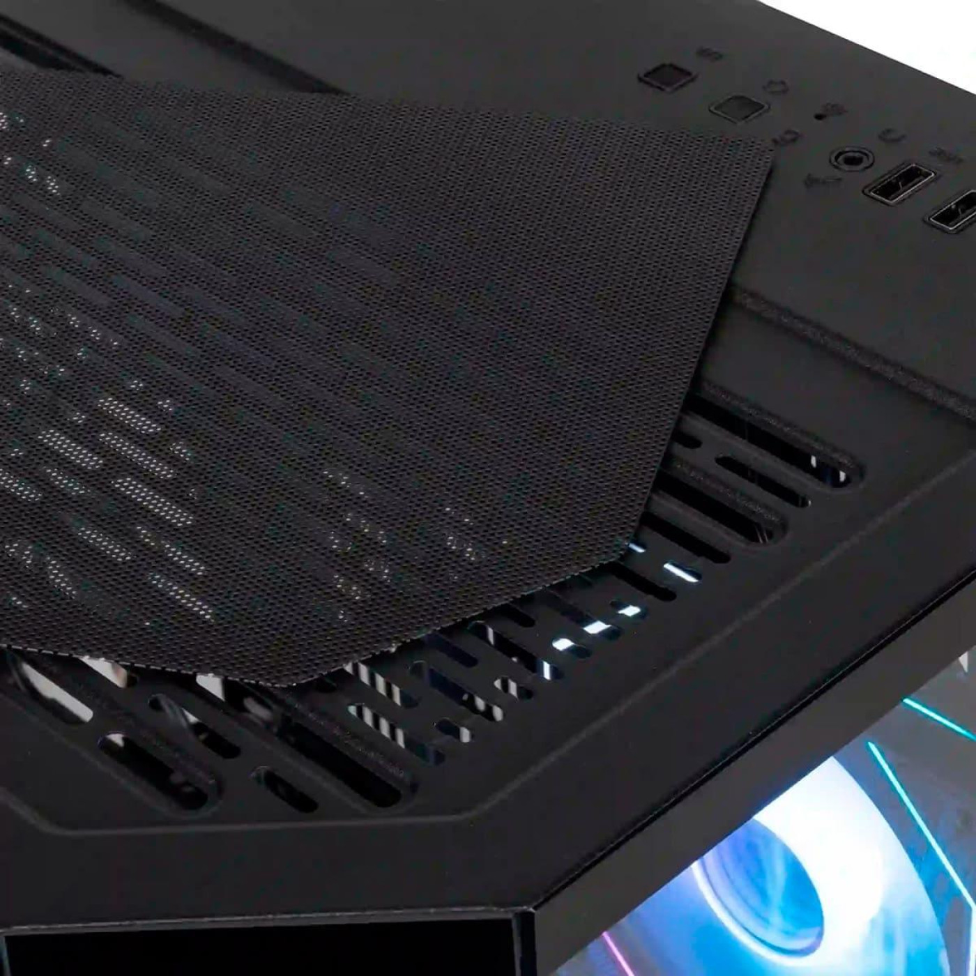 Корпус QUBE CRYSTAL ARGB Black (CRYSTAL_GBNU3) Без БП