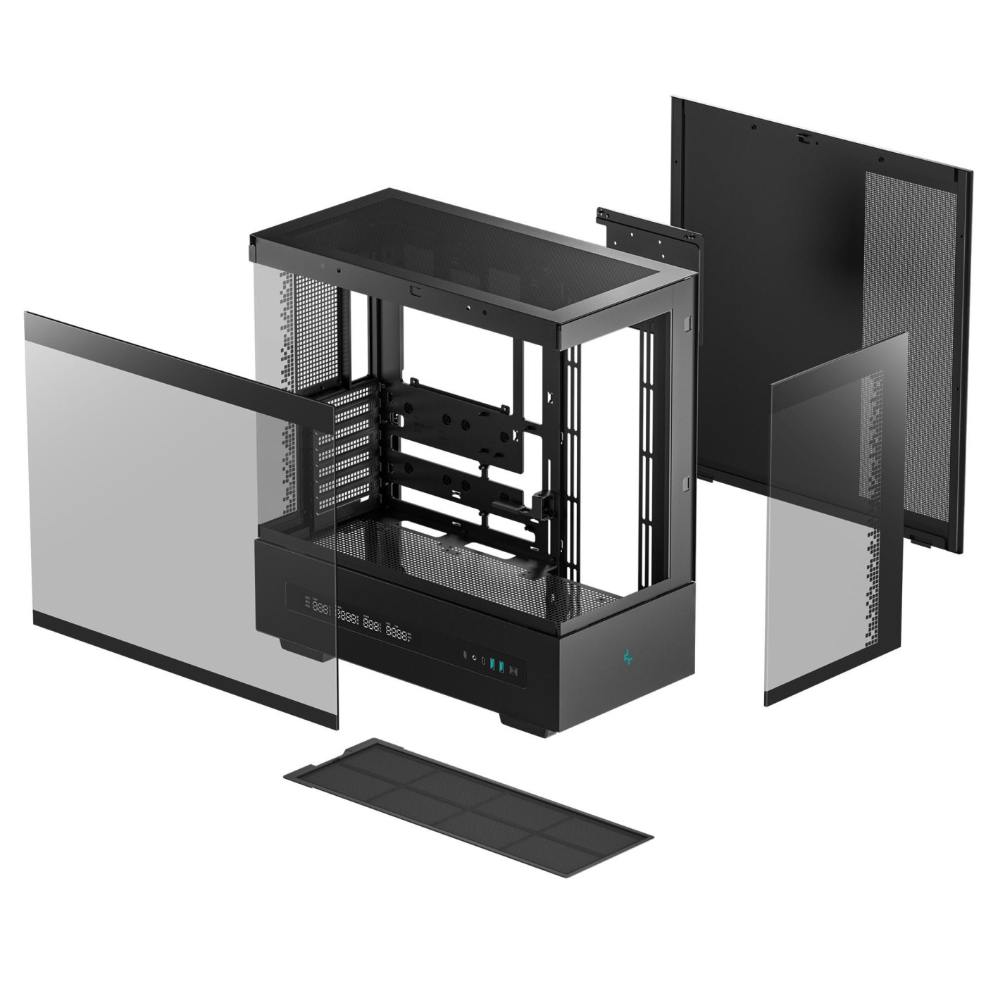 Корпус Deepcool CH690 Digital Black (R-CH690-BKNNA0D-G-1) Без БП
