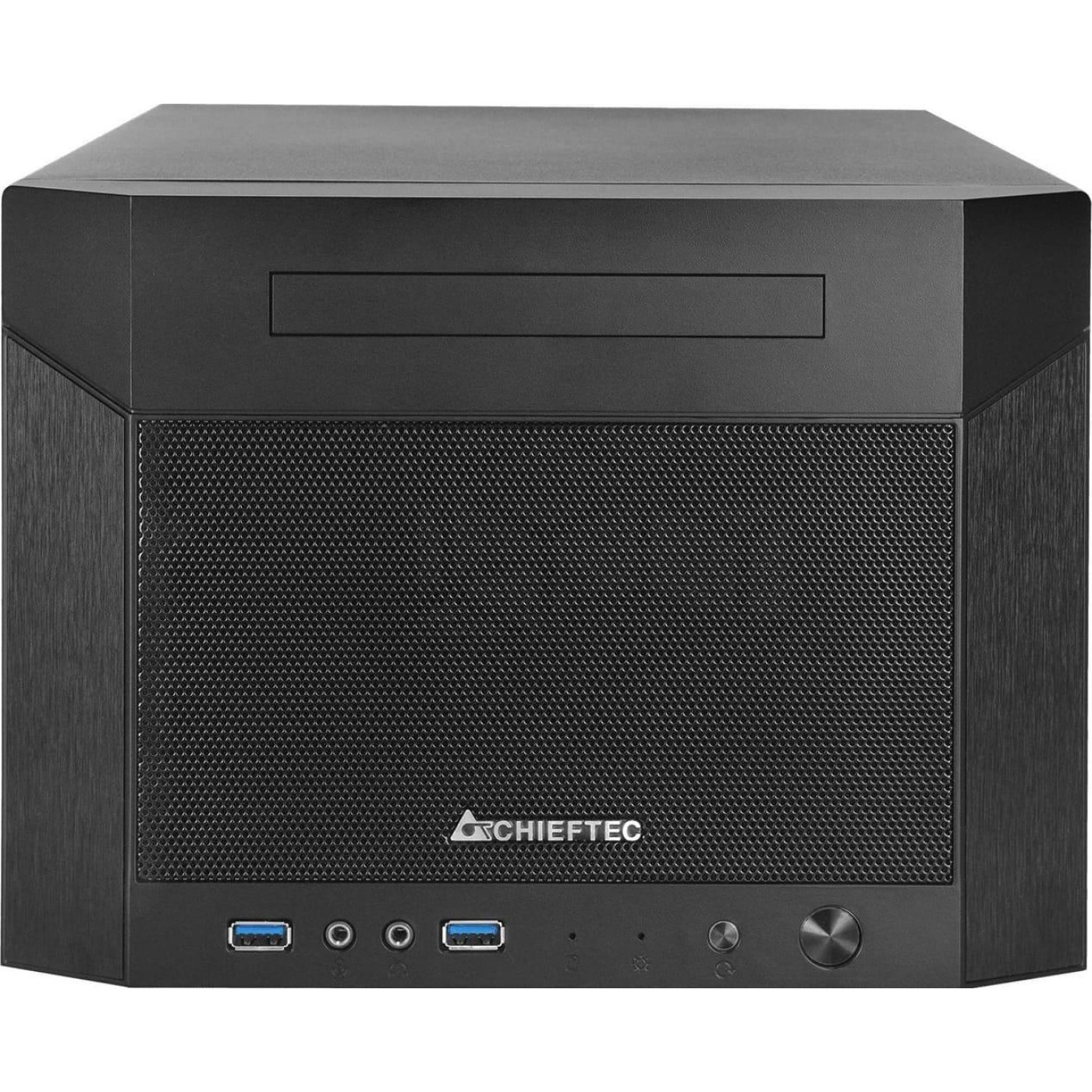 Корпус Chieftec PRO CUBE MINI CN-01B-OP miniITX, без БЖ, Black (CN-01B-OP) Без БП