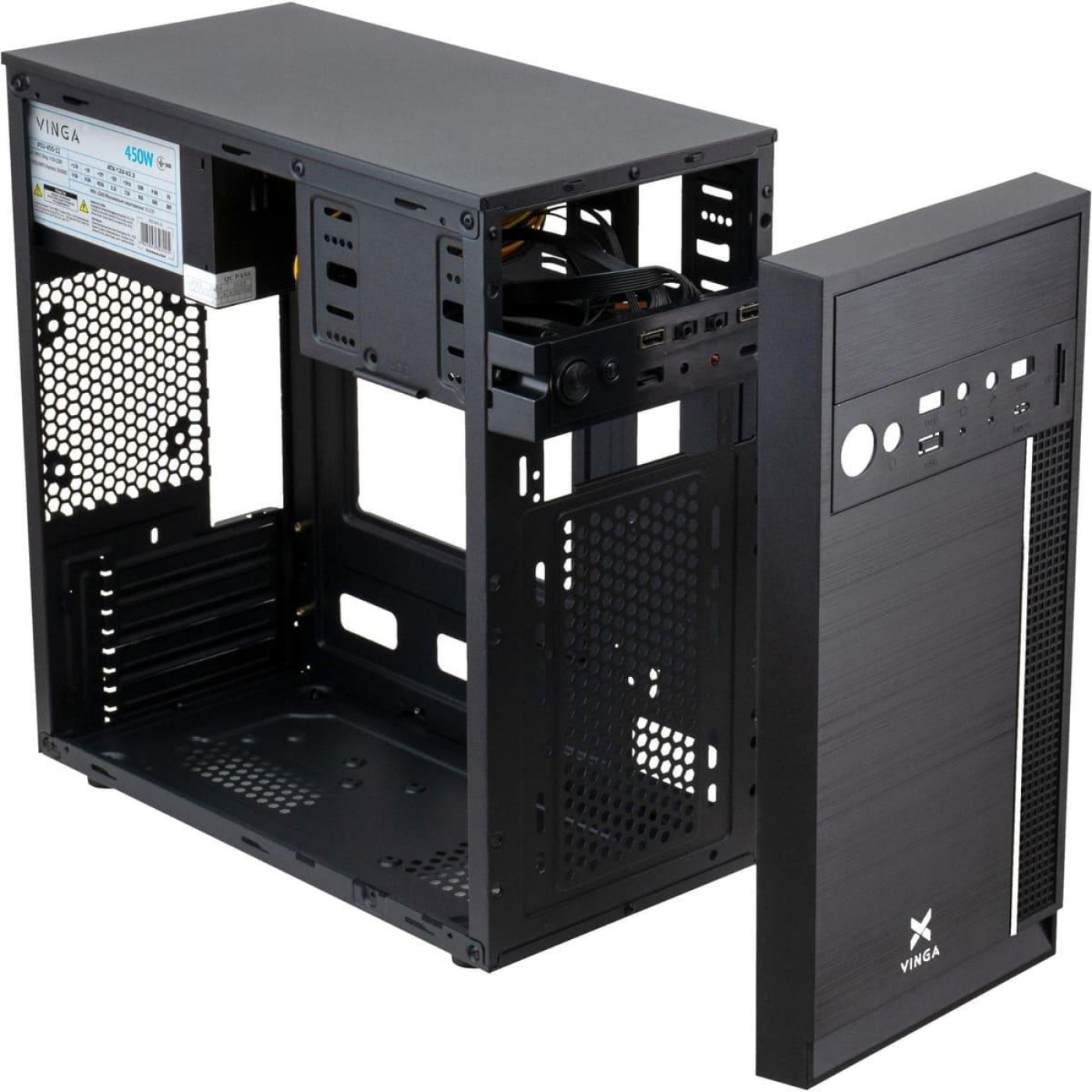 Корпус Vinga CS116-450W (CS116-450W)