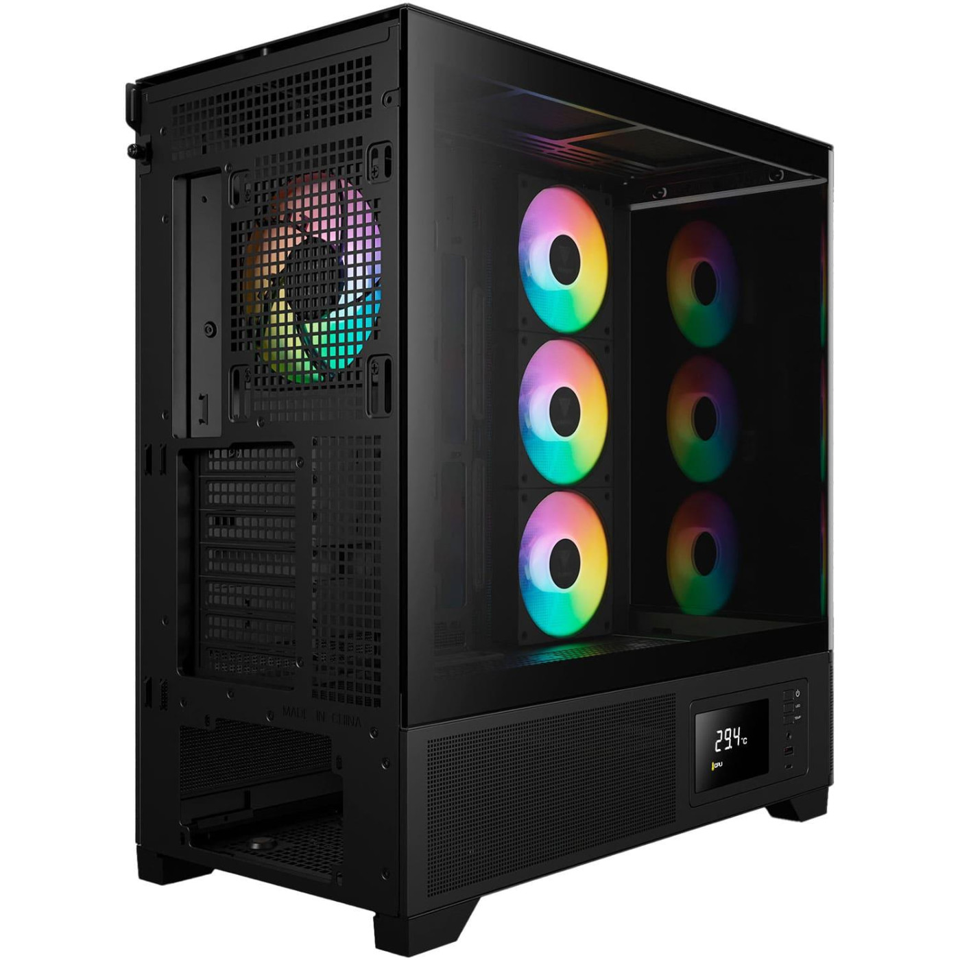 Корпус GAMDIAS ATLAS P2 CG Black (4711514501025)