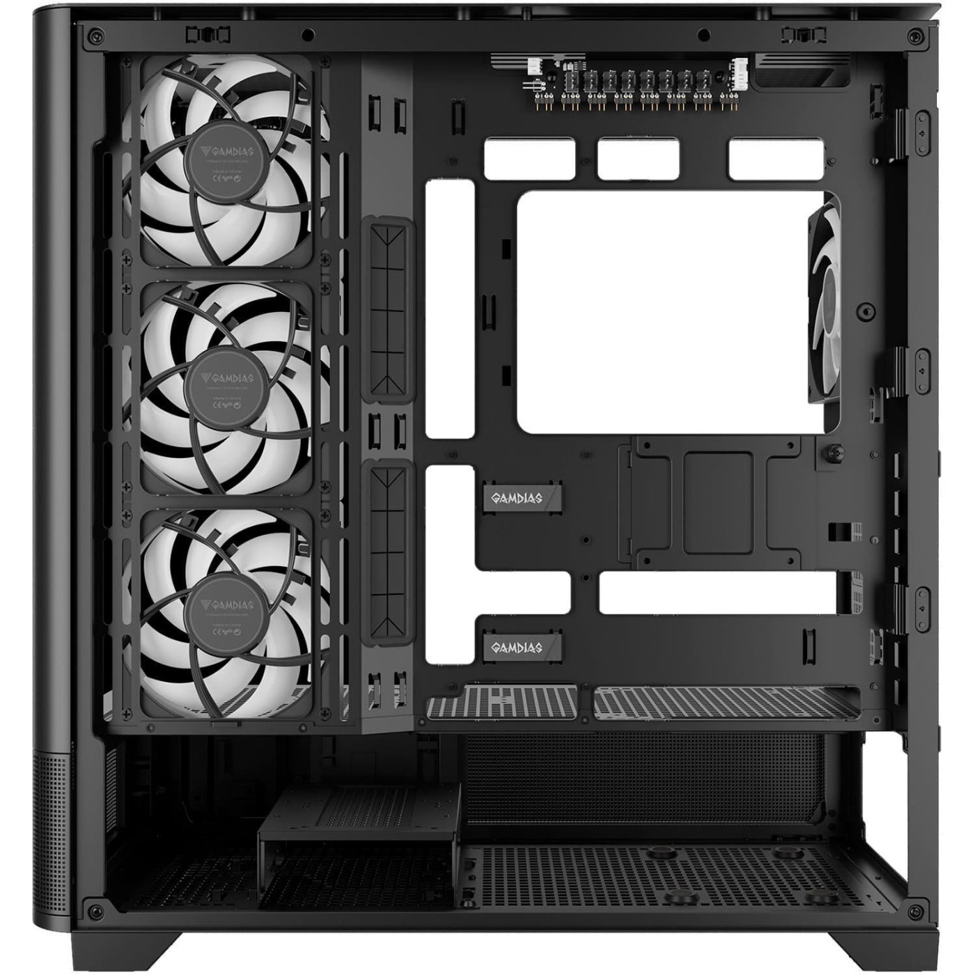 Корпус GAMDIAS ATLAS P2 CG Black (4711514501025)